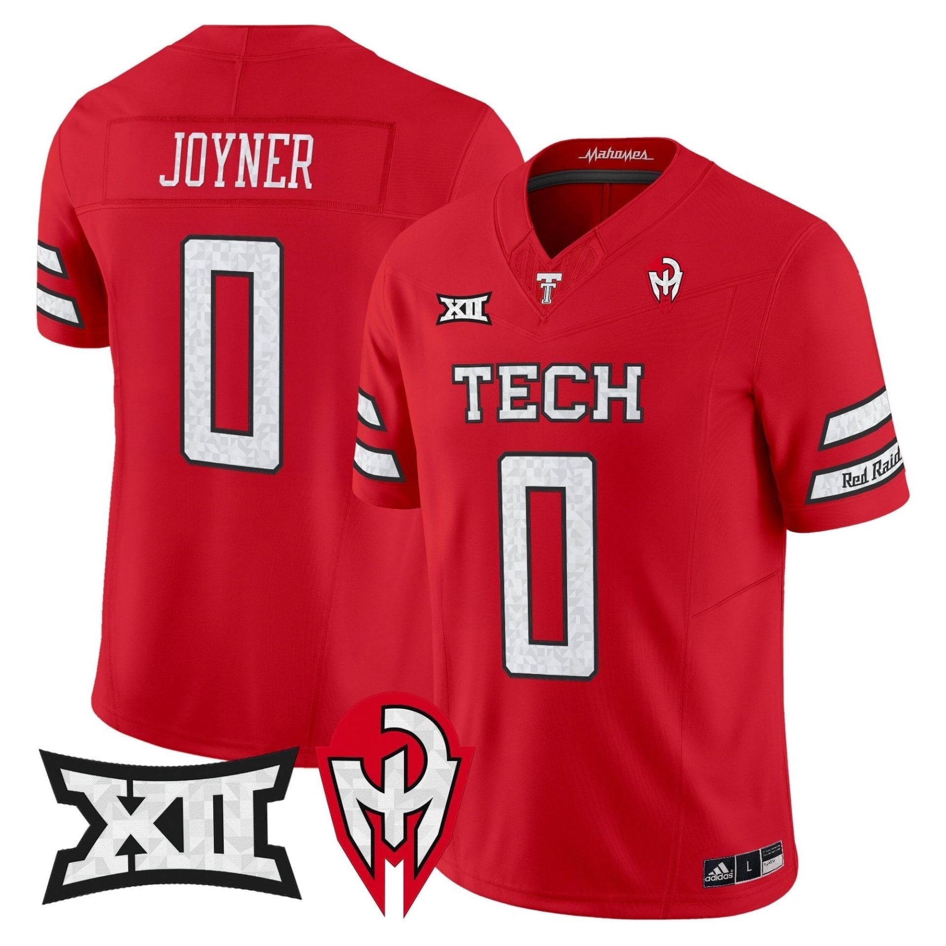 Texas Tech Red Raiders 'Too Cold' Vapor Limited Jersey - Mahomes Collection - All Stitched - Image 36