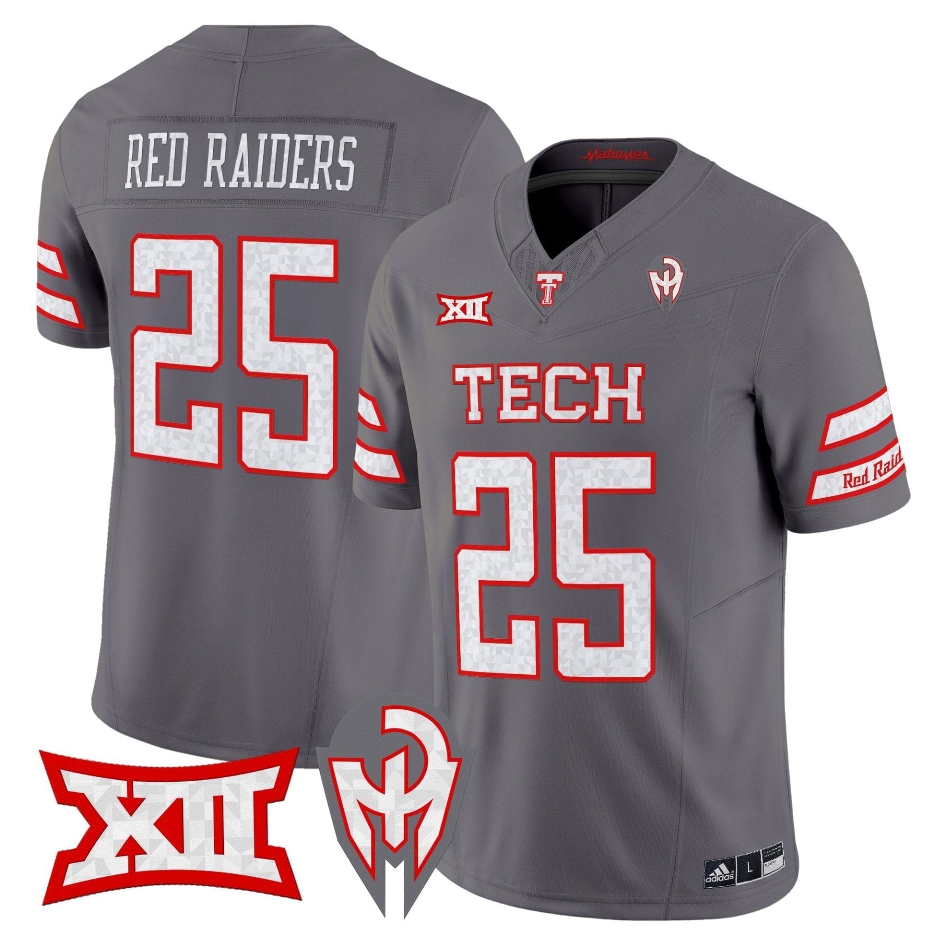 Texas Tech Red Raiders 'Too Cold' Vapor Limited Jersey - Mahomes Collection - All Stitched - Image 30