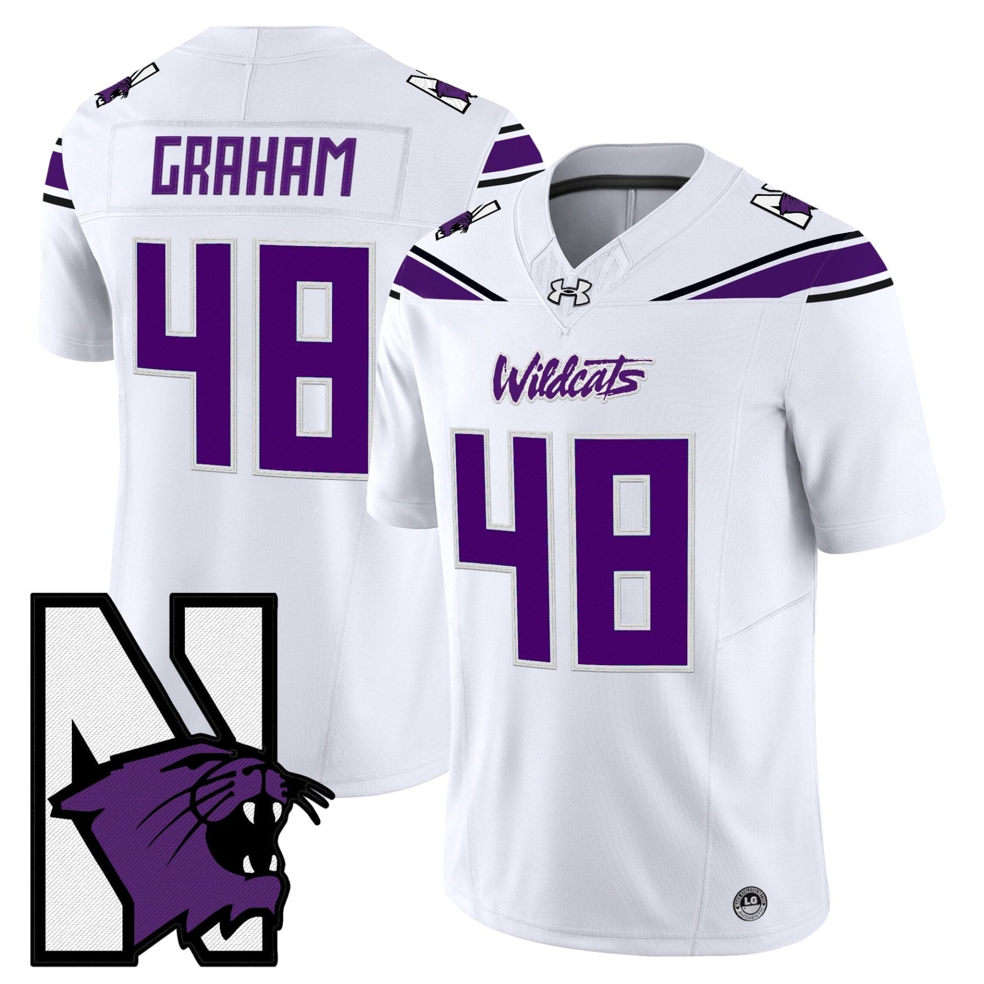 Northwestern Wildcats Honoring ’95 Vapor Limited Jersey - All Stitched - Image 45