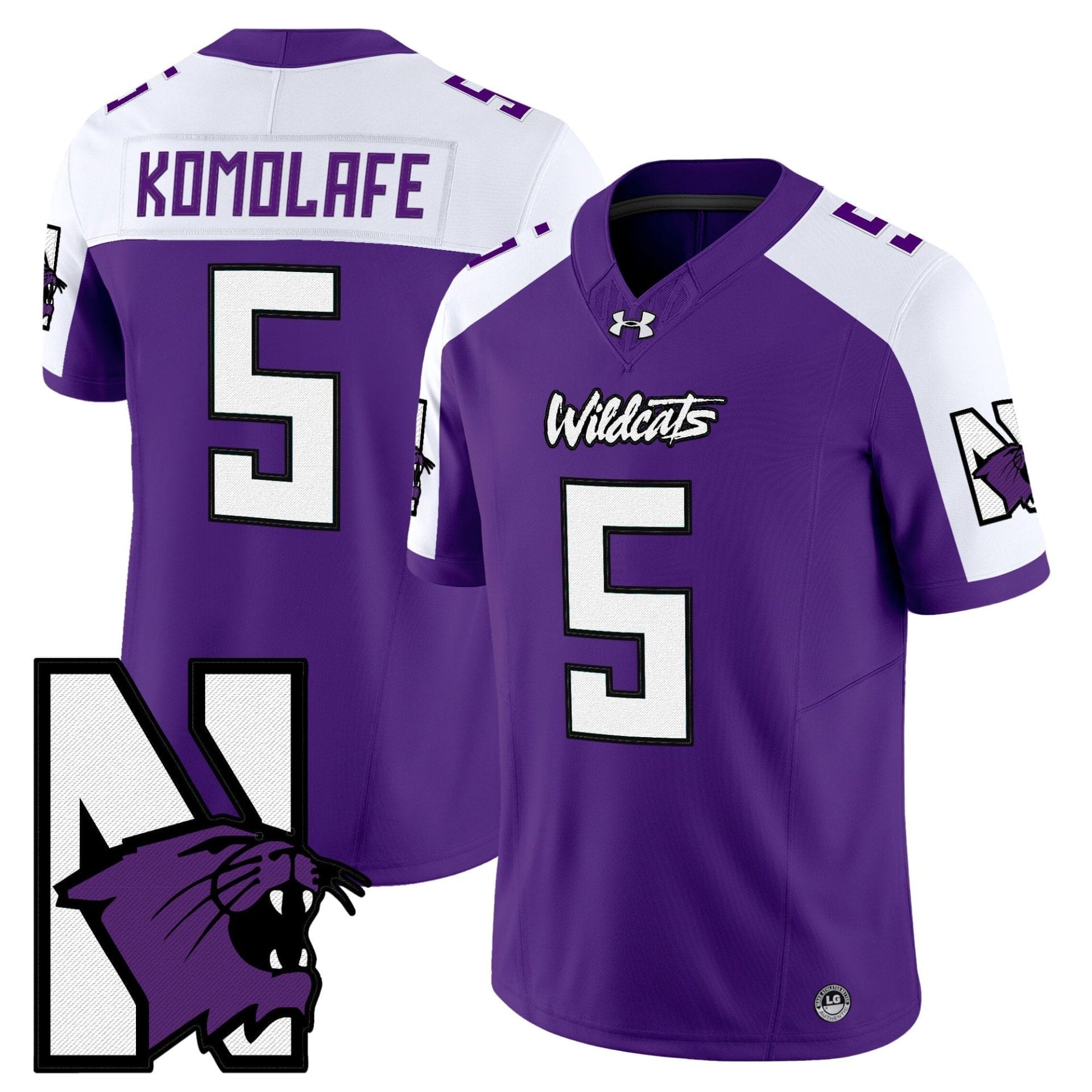 Northwestern Wildcats Honoring ’95 Vapor Limited Jersey - All Stitched - Image 20