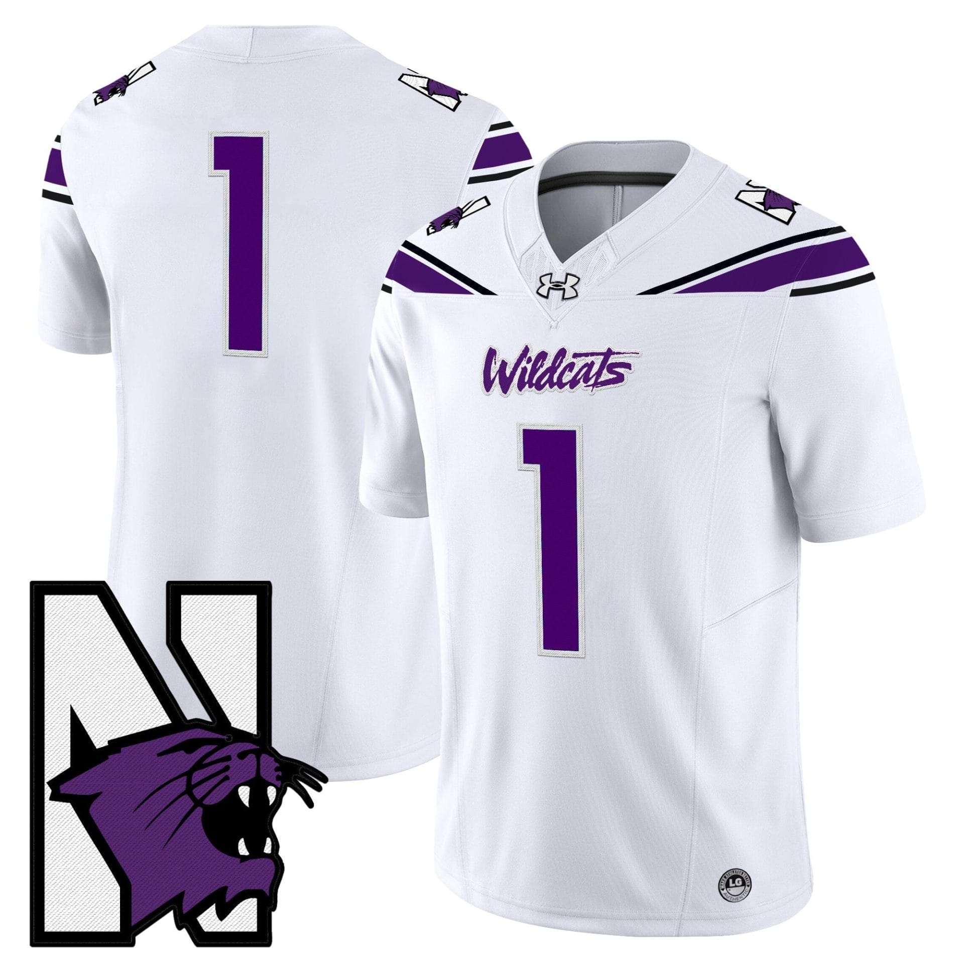 Northwestern Wildcats Honoring ’95 Vapor Limited Jersey - All Stitched - Image 5