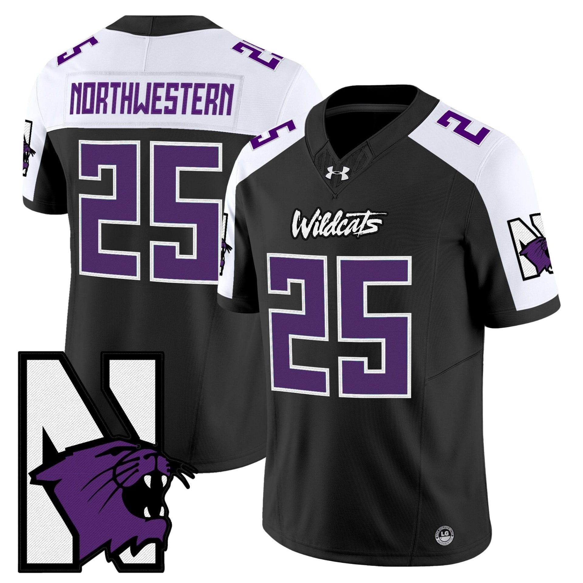 Northwestern Wildcats Honoring ’95 Vapor Limited Jersey - All Stitched - Image 15