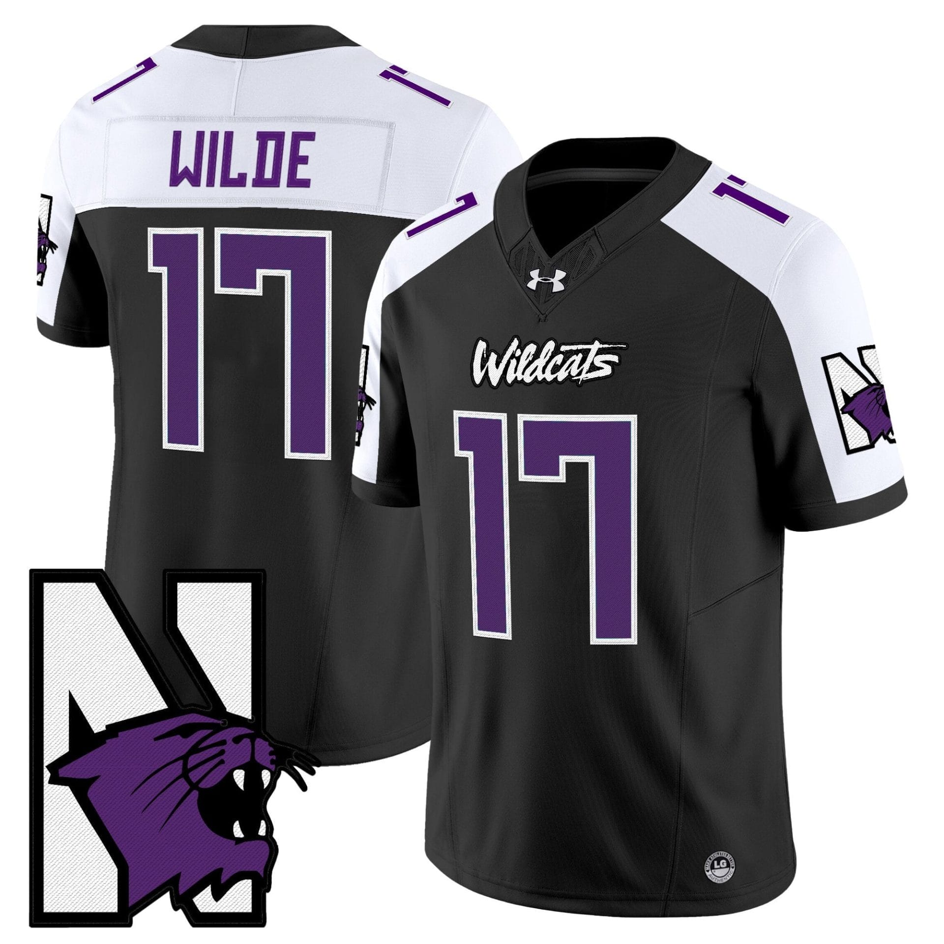 Northwestern Wildcats Honoring ’95 Vapor Limited Jersey - All Stitched - Image 10
