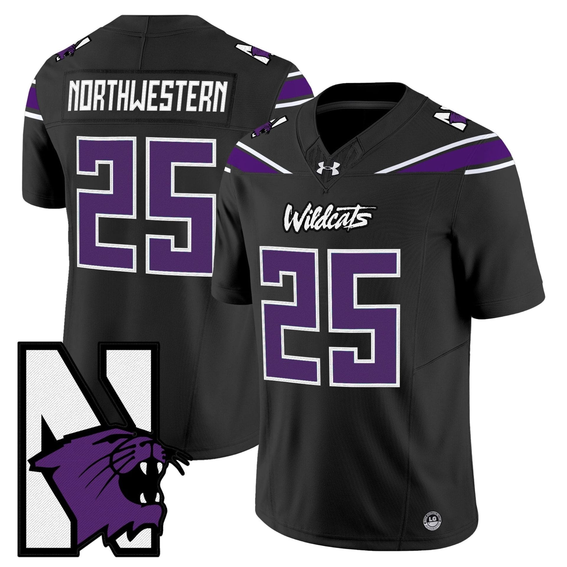 Northwestern Wildcats Honoring ’95 Vapor Limited Jersey - All Stitched - Image 33