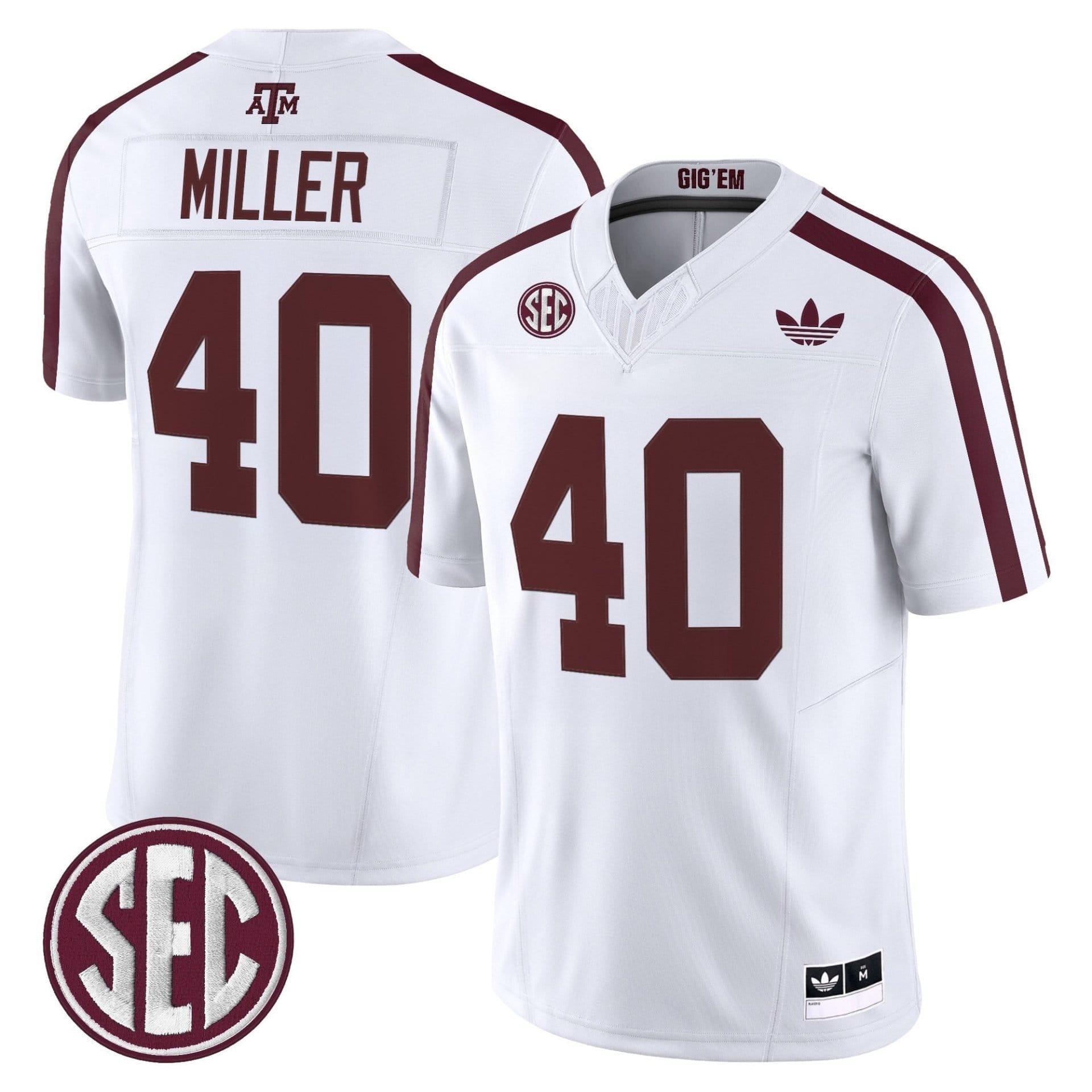 Texas A&M Aggies 2025 Vapor Limited Jersey V2 - All Stitched - Image 32