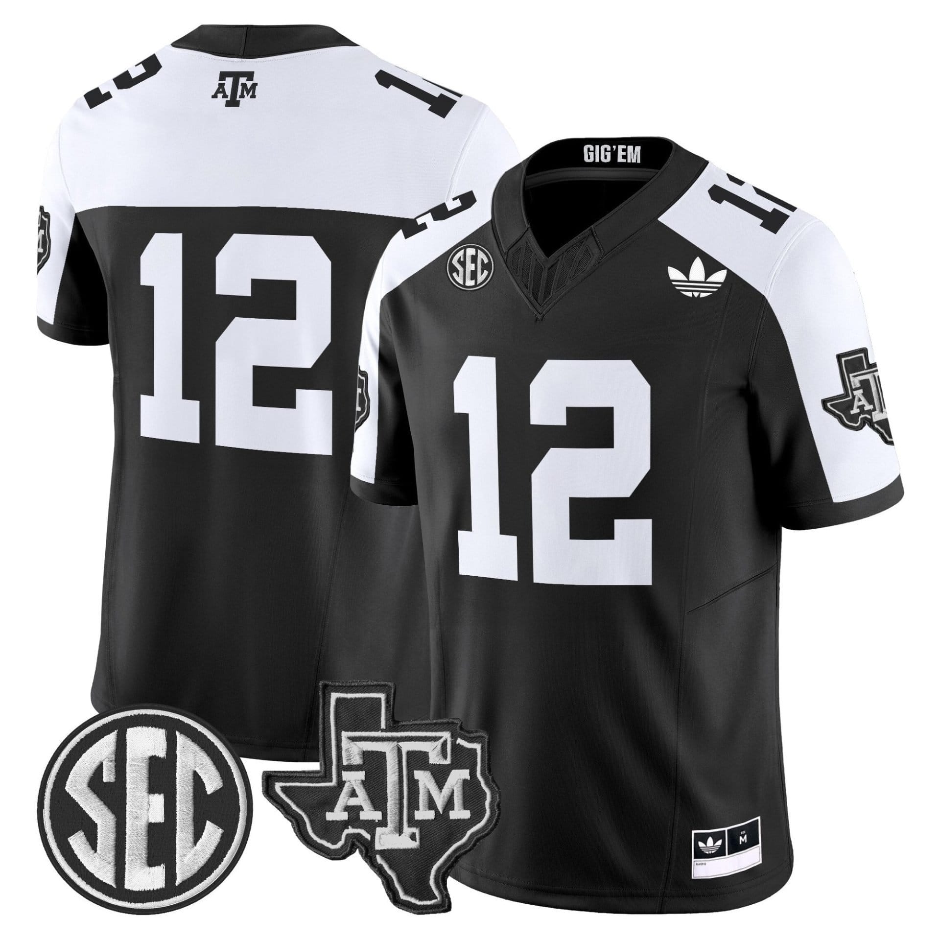 Texas A&M Aggies 2025 Vapor Limited Jersey V2 - All Stitched - Image 24