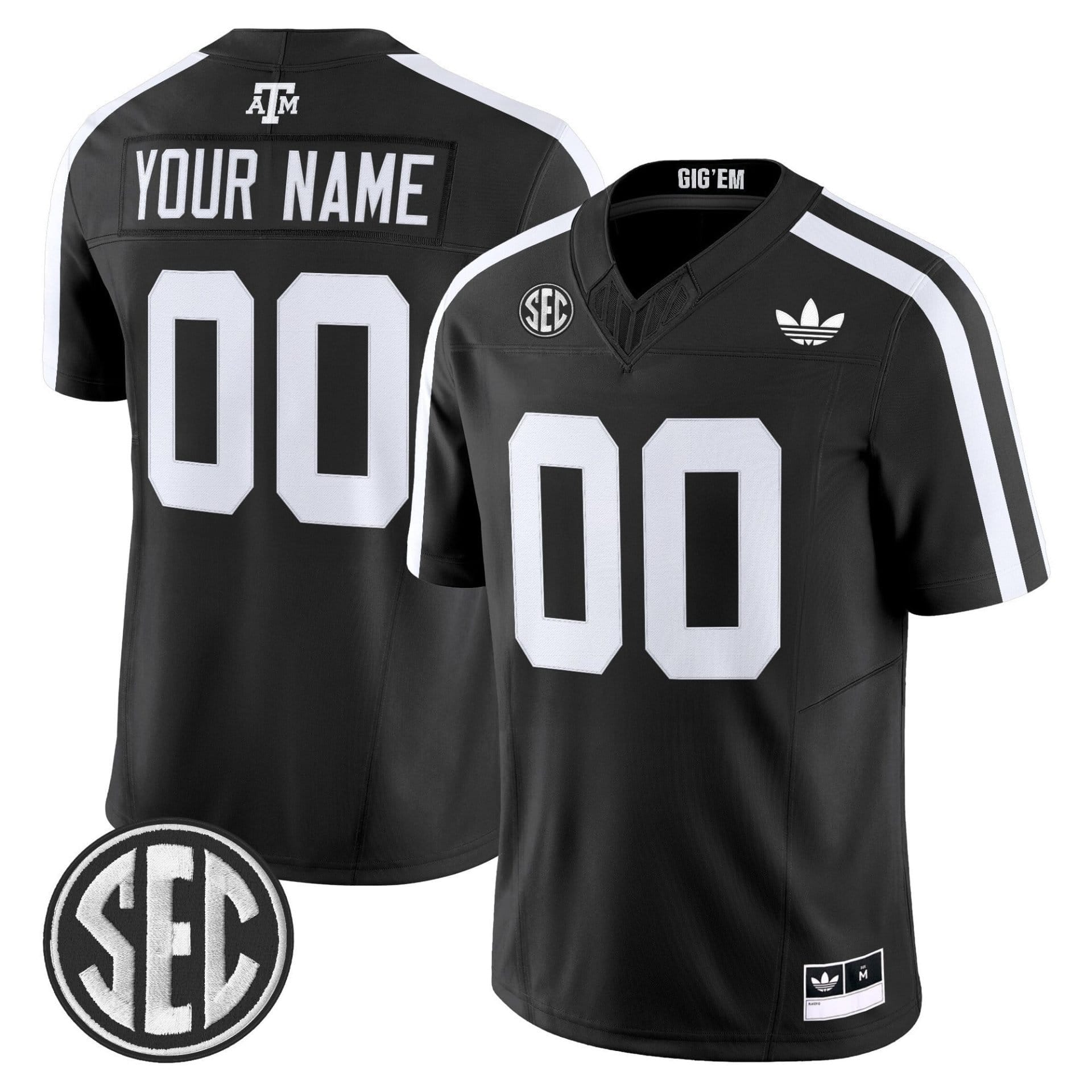 Texas A&M Aggies 2025 Vapor Limited Custom Jersey V2 - All Stitched - Image 2