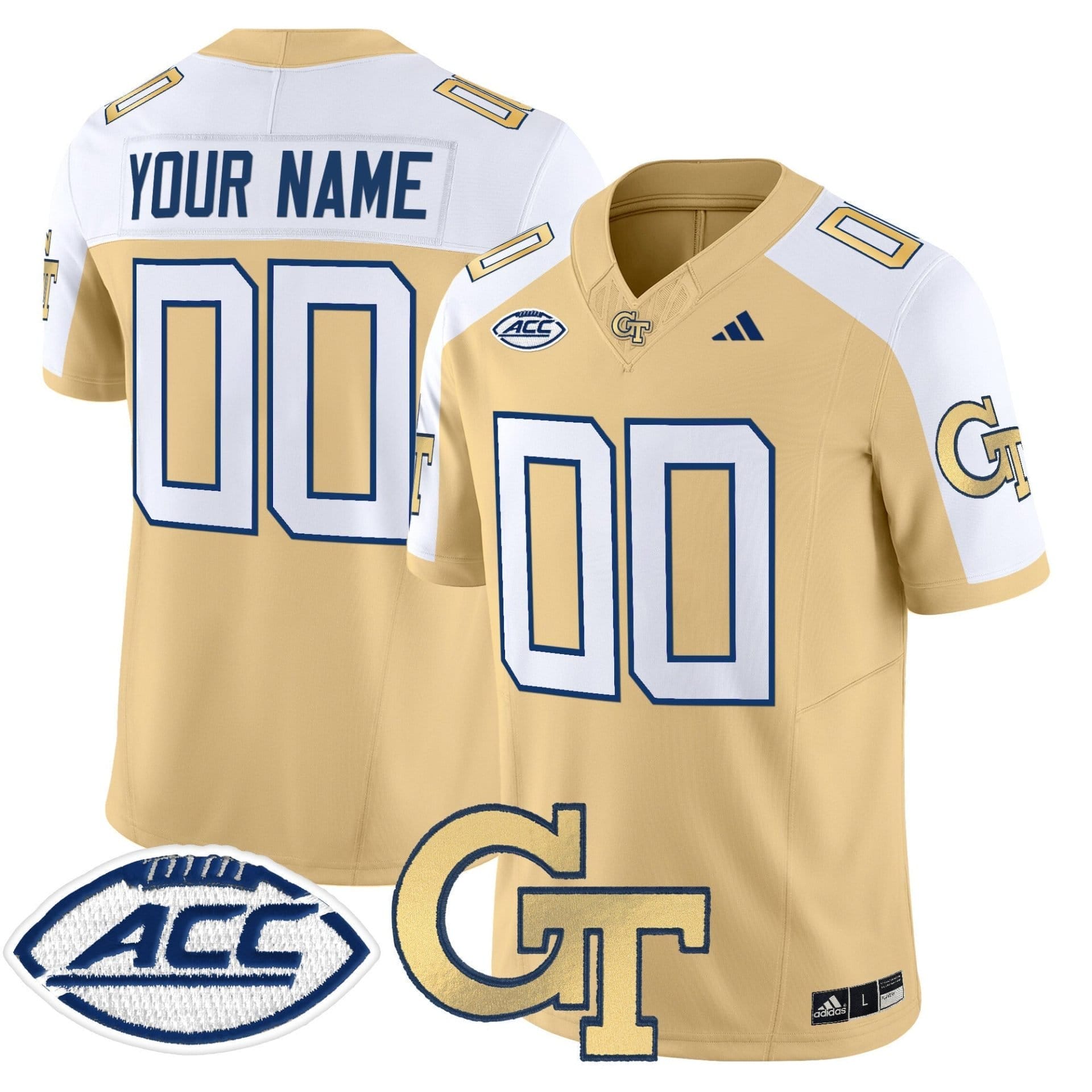 Georgia Tech Yellow Jackets 2025 Vapor Limited Custom Jersey - All stitched - Image 5