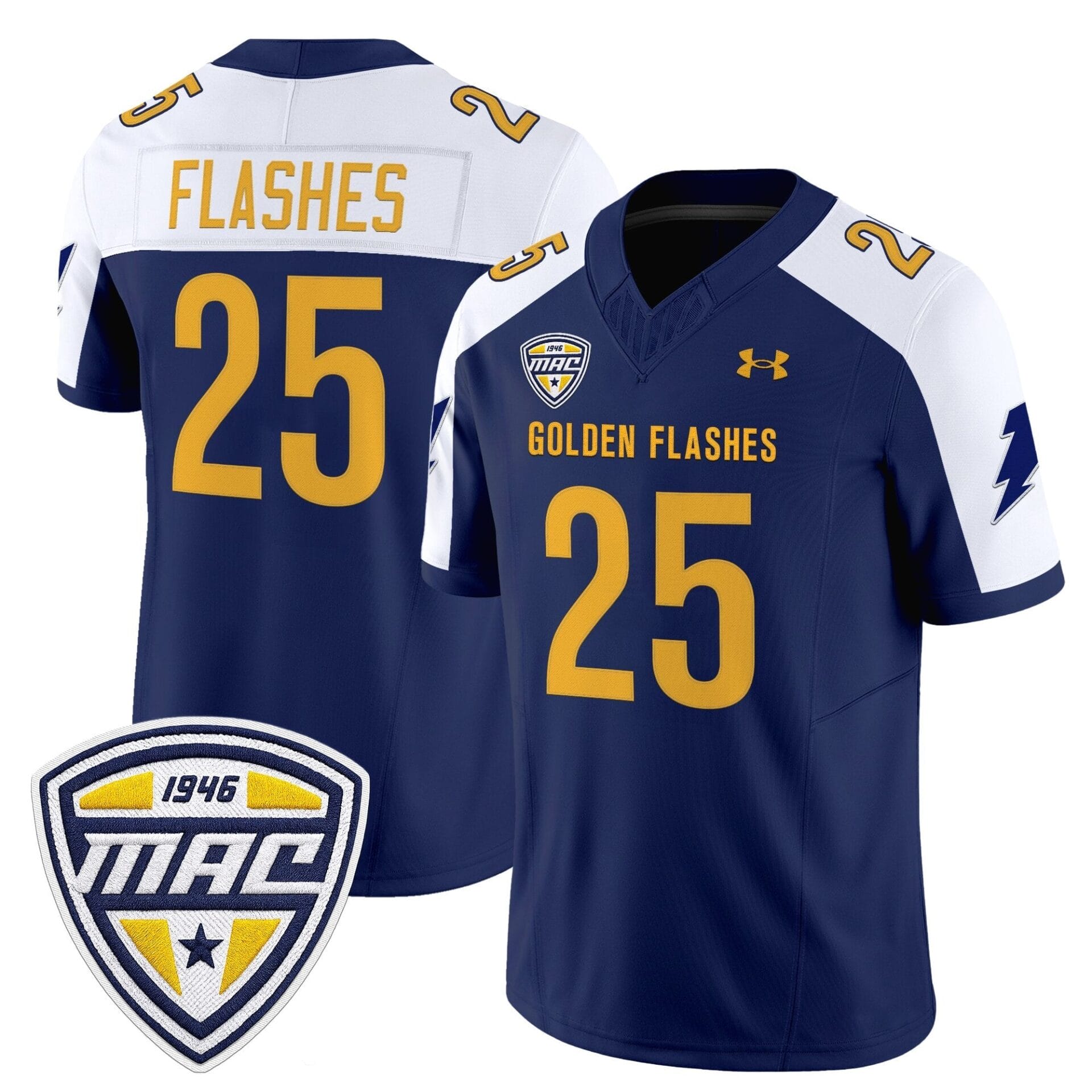 Men's Kent State Golden Flashes 2025 Vapor Limited Jersey - All Stitched - Image 33