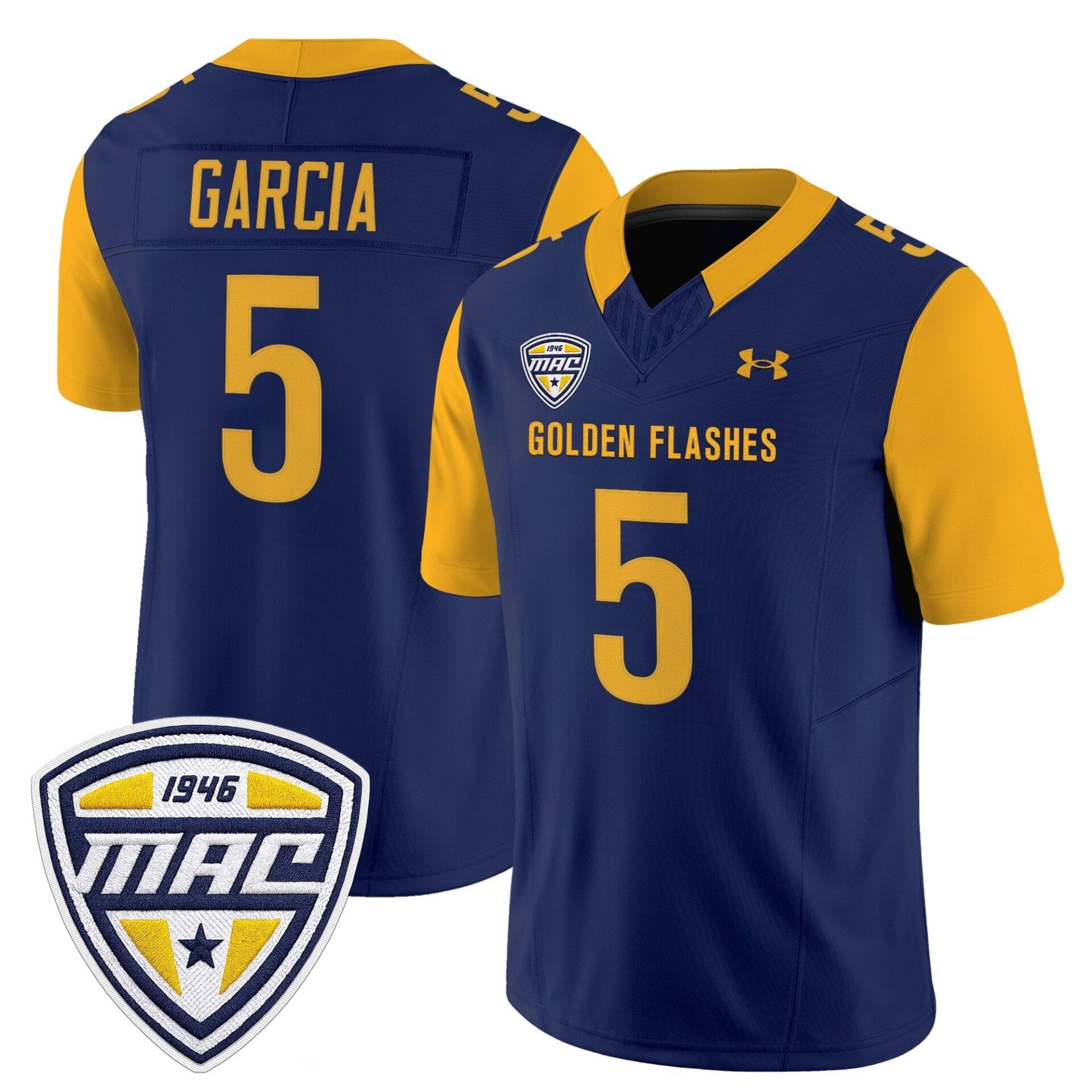 Men's Kent State Golden Flashes 2025 Vapor Limited Jersey - All Stitched - Image 6