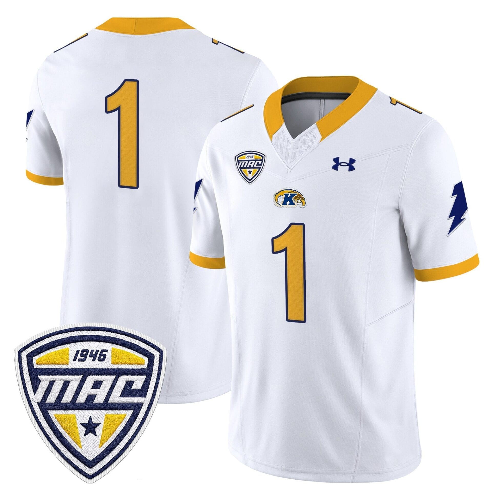 Men's Kent State Golden Flashes 2025 Vapor Limited Jersey - All Stitched - Image 40