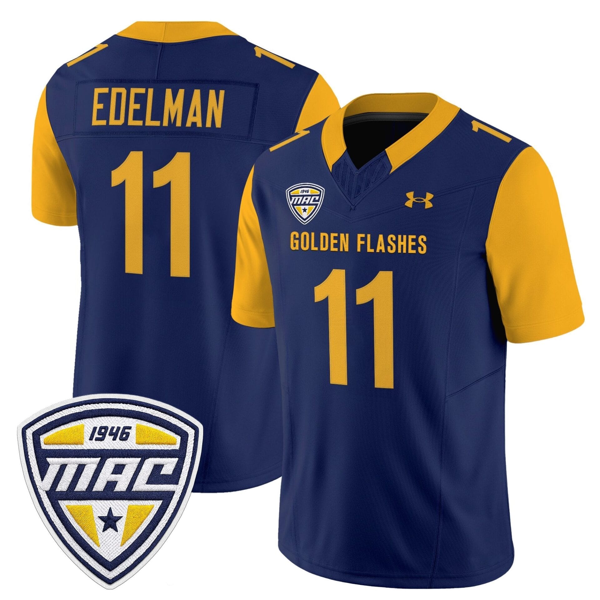 Men's Kent State Golden Flashes 2025 Vapor Limited Jersey - All Stitched - Image 10
