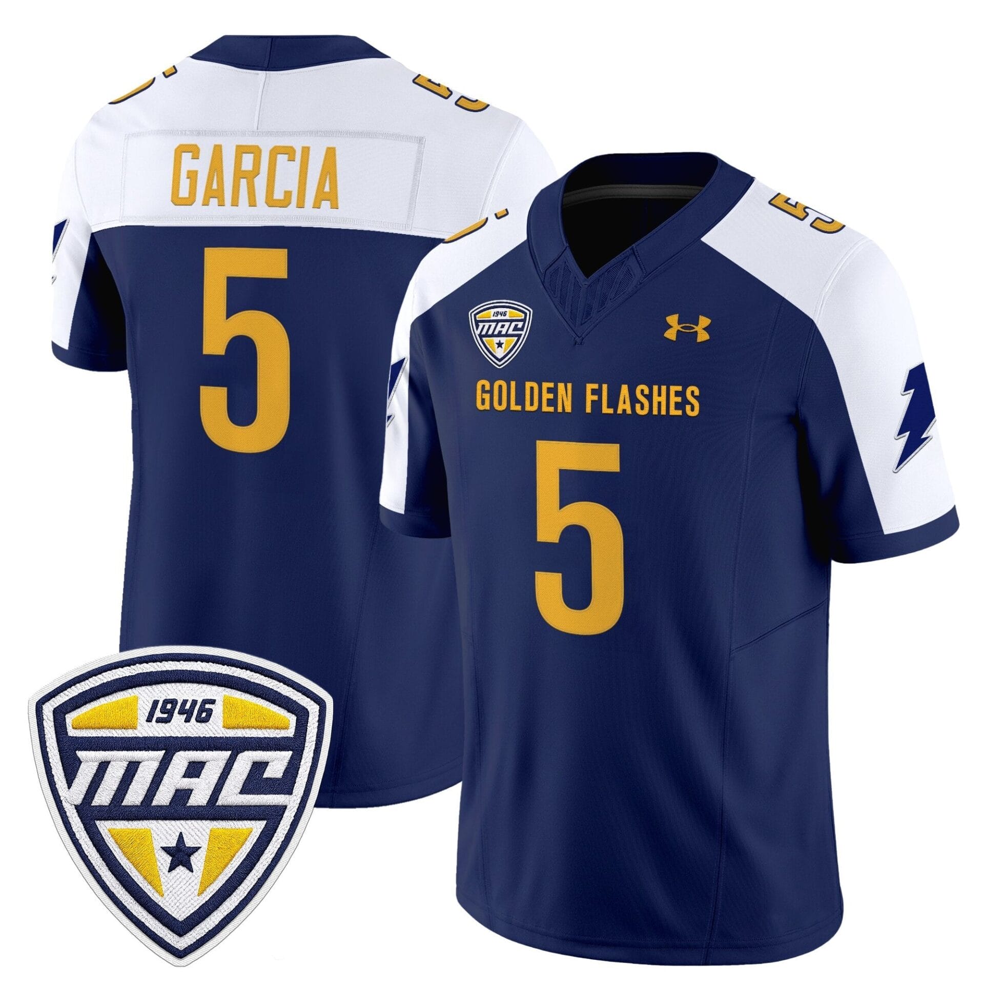 Men's Kent State Golden Flashes 2025 Vapor Limited Jersey - All Stitched - Image 27