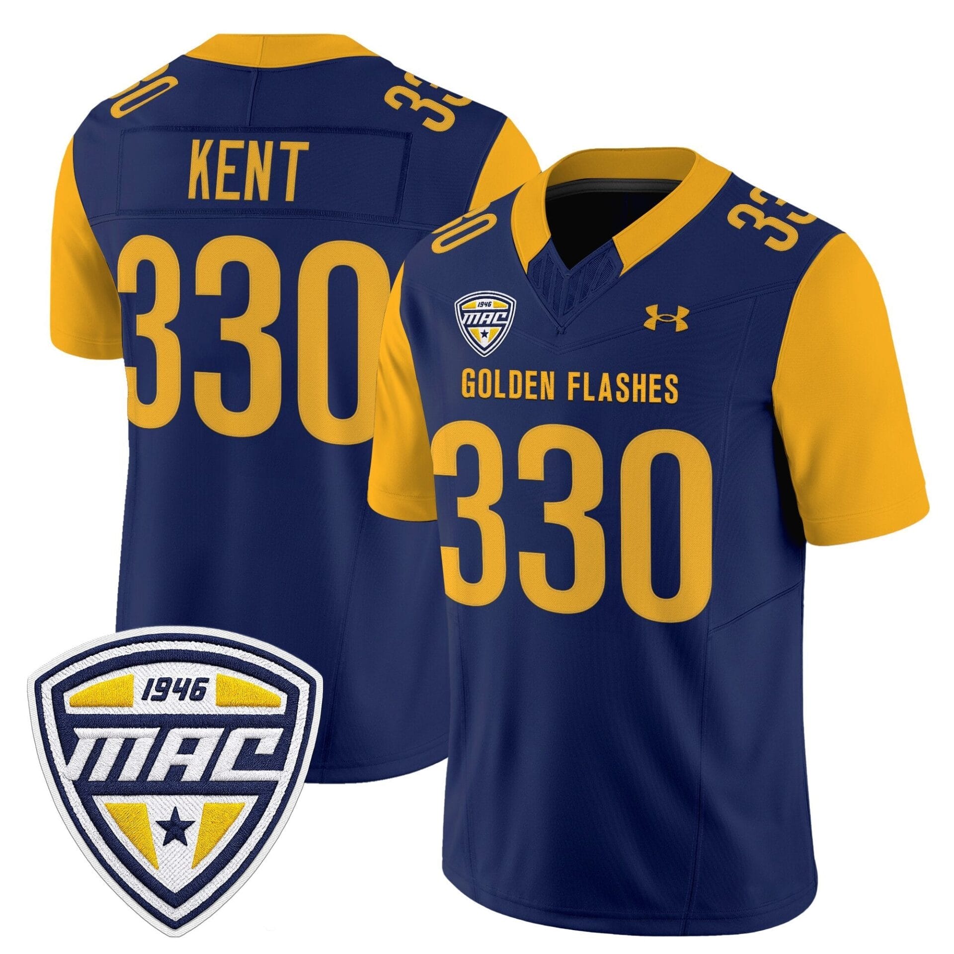 Men's Kent State Golden Flashes 2025 Vapor Limited Jersey - All Stitched - Image 5