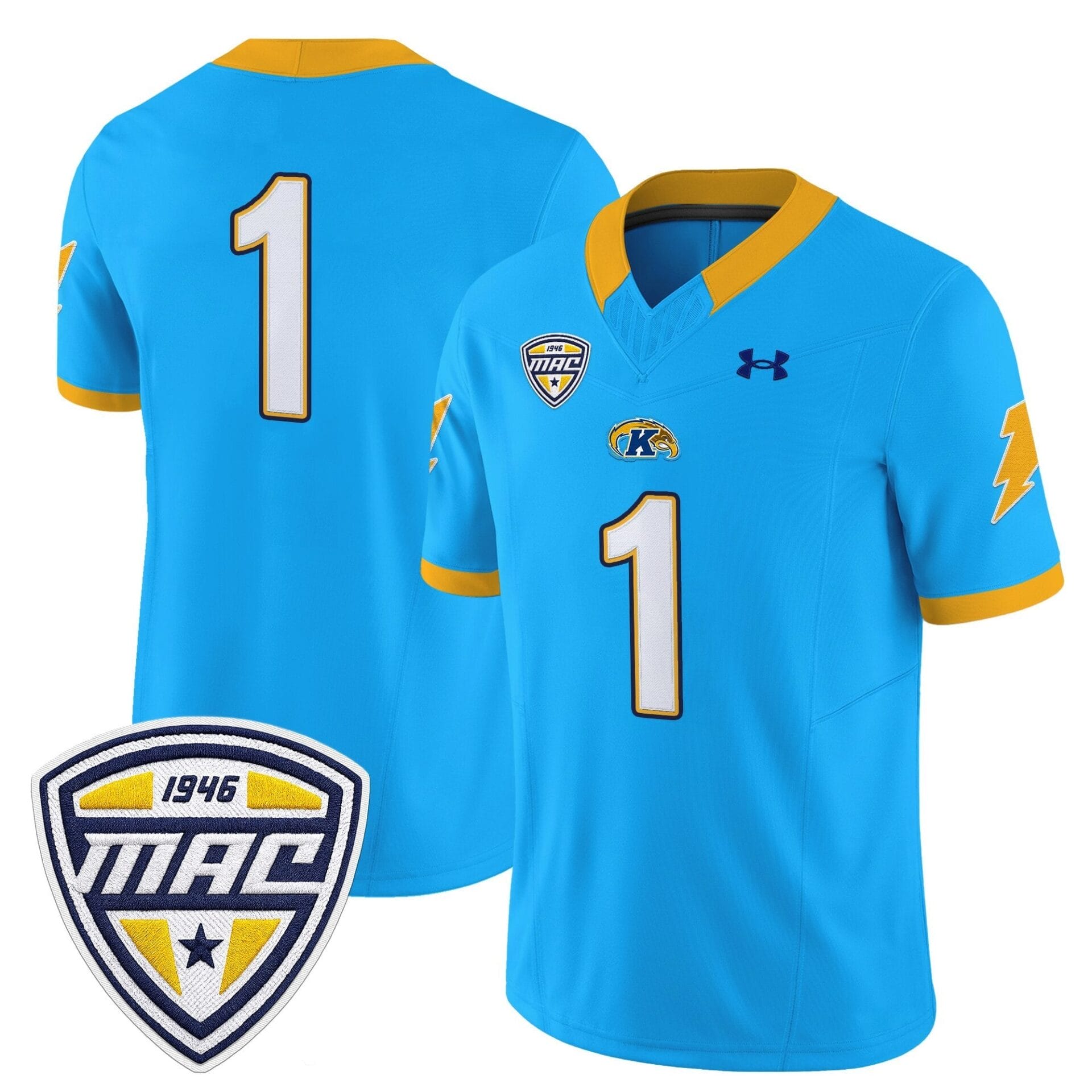 Men's Kent State Golden Flashes 2025 Vapor Limited Jersey - All Stitched - Image 24