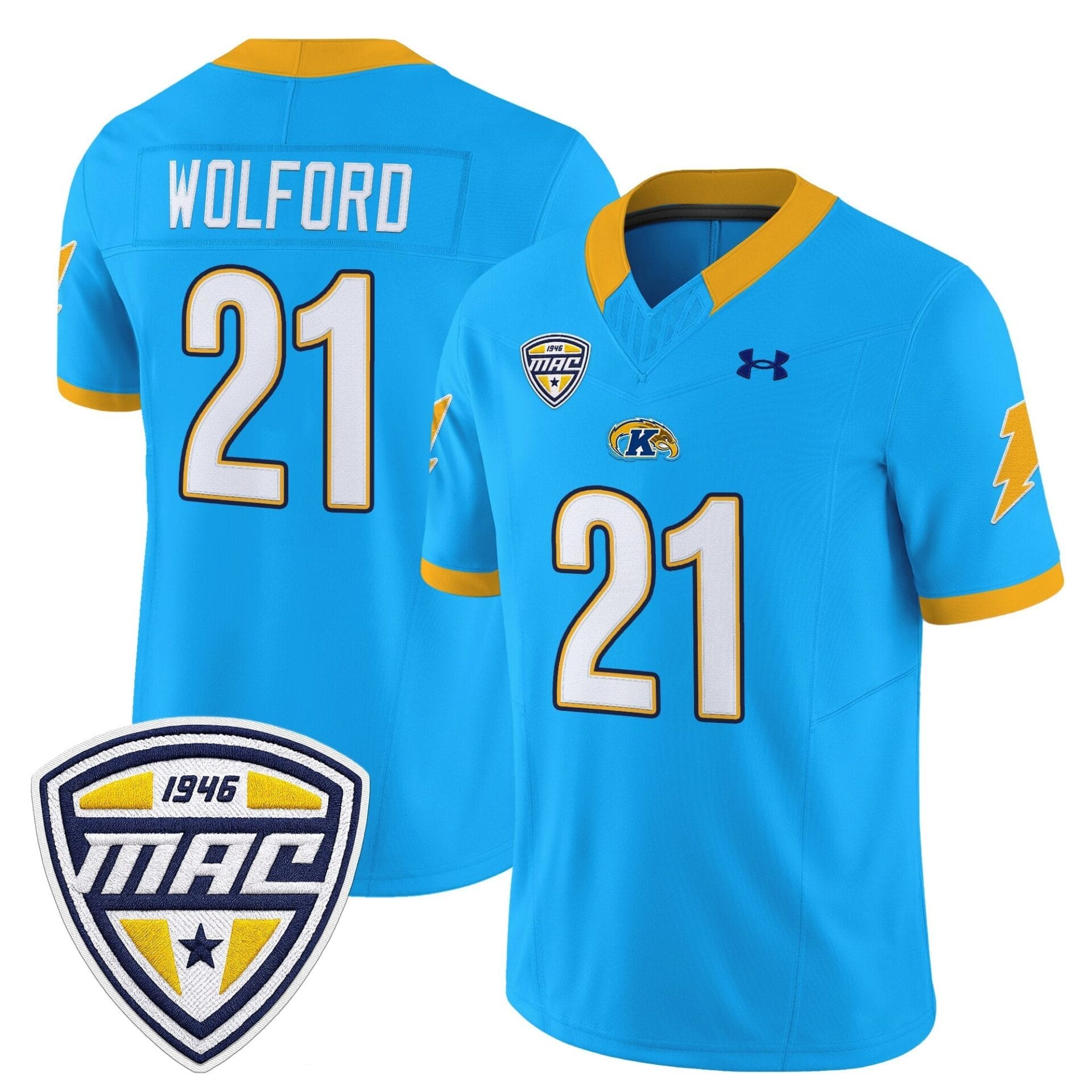 Men's Kent State Golden Flashes 2025 Vapor Limited Jersey - All Stitched - Image 18