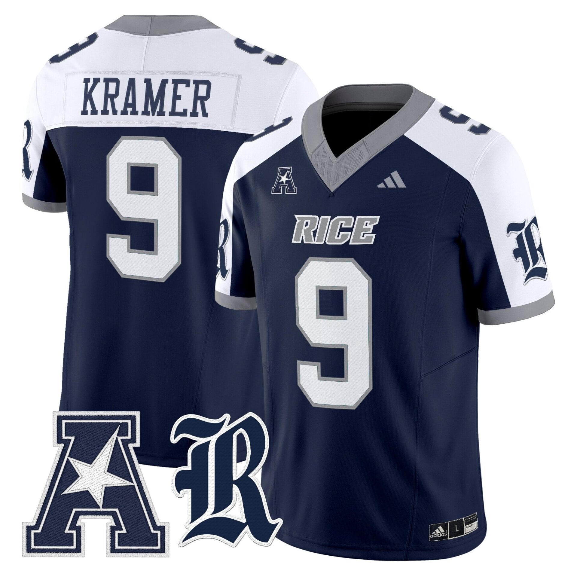 Men's Rice Owls 2025 Vapor Limited Jersey - All Stitched - Image 20