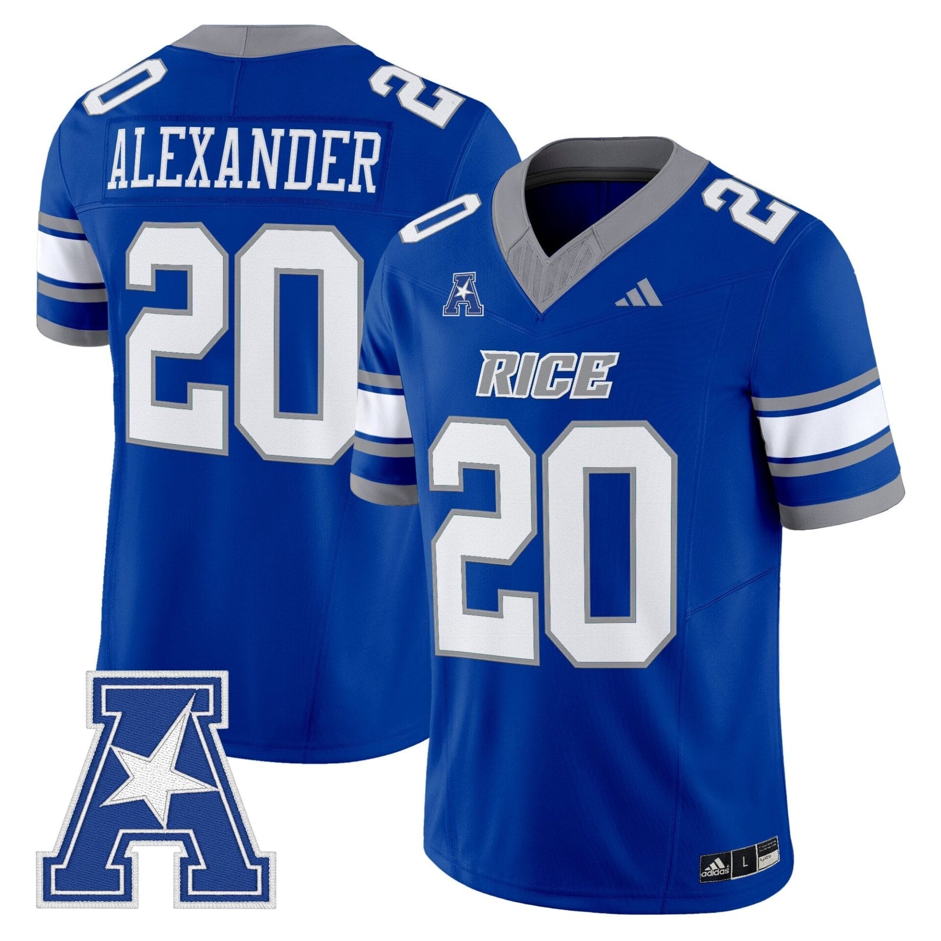 Men's Rice Owls 2025 Vapor Limited Jersey - All Stitched - Image 33