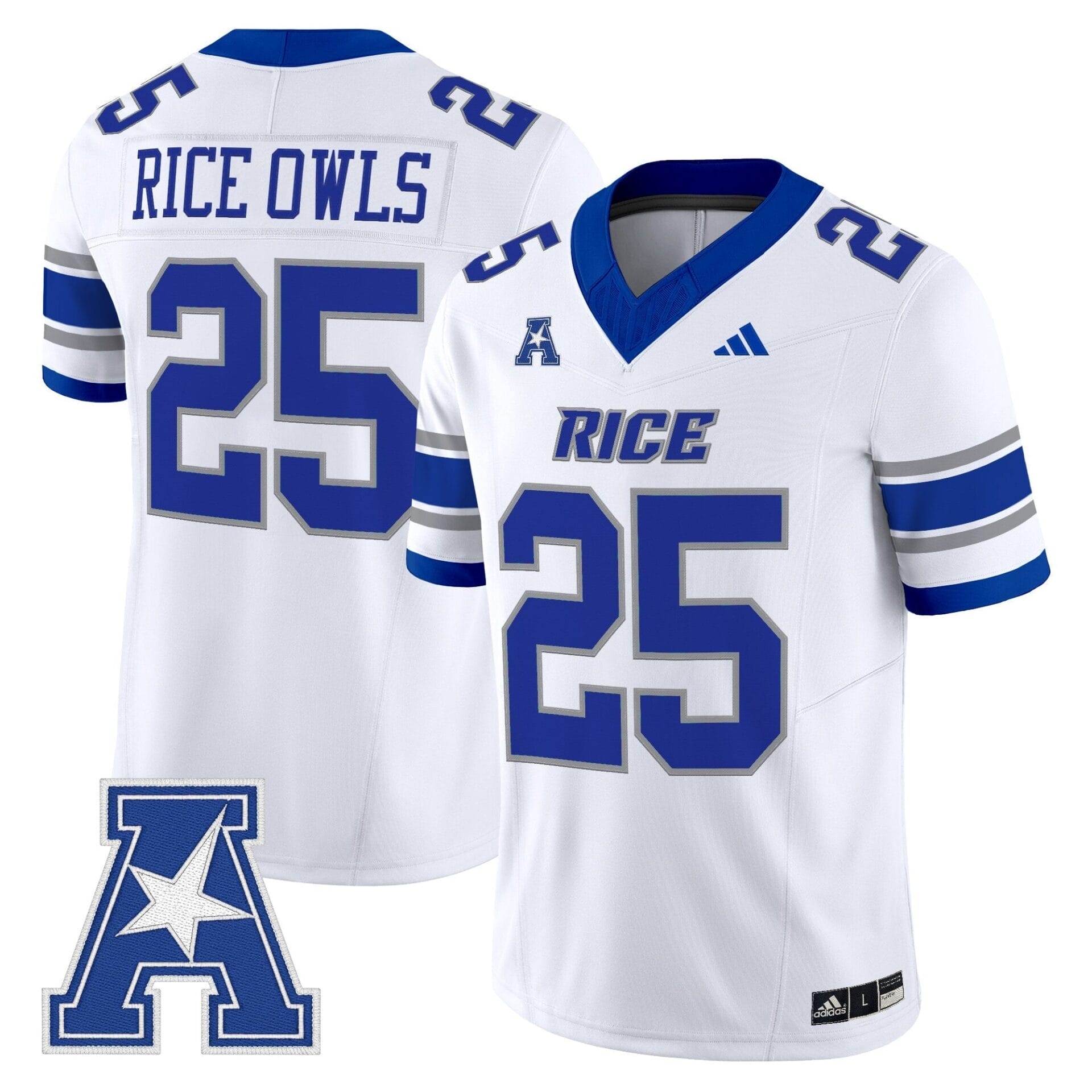 Men's Rice Owls 2025 Vapor Limited Jersey - All Stitched - Image 11