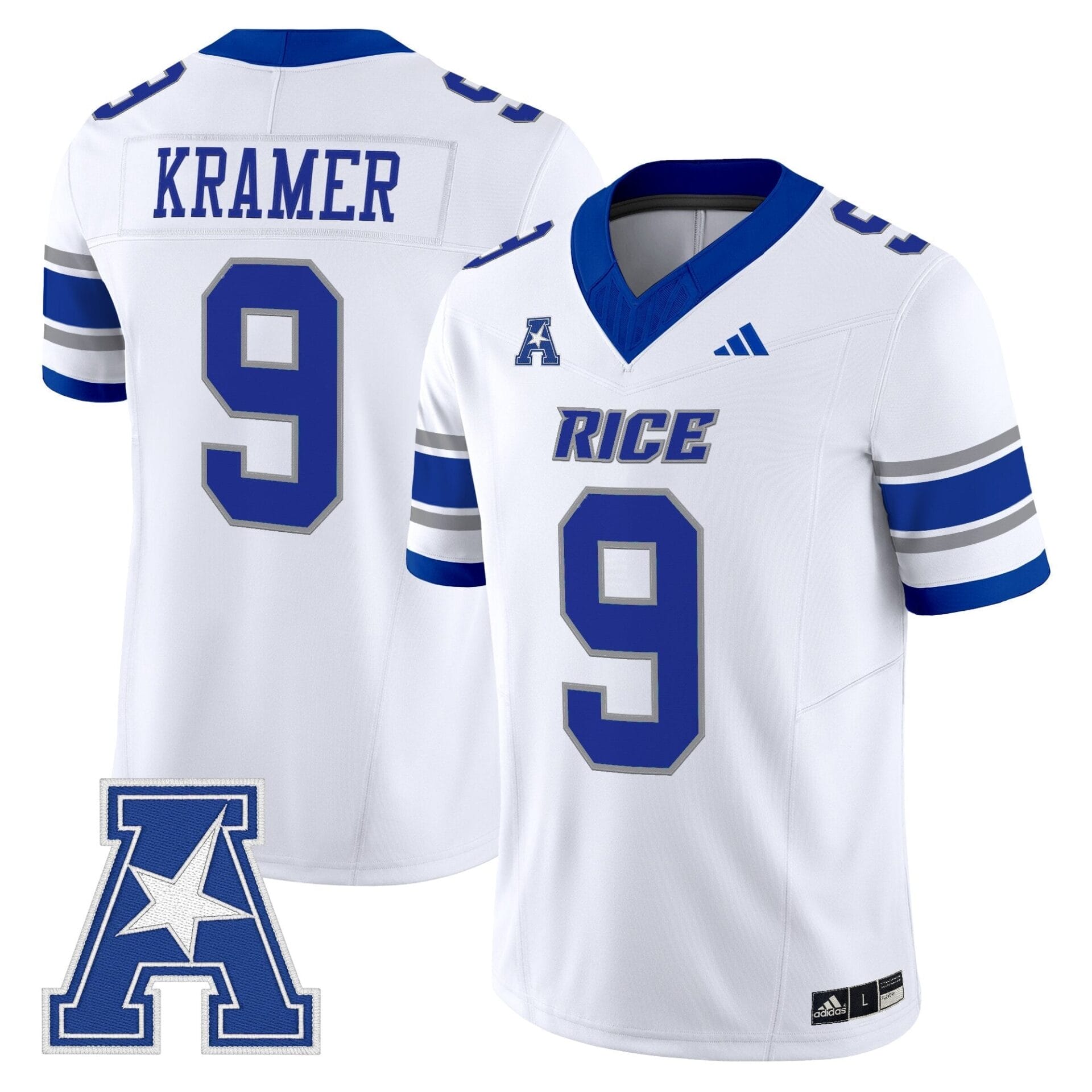 Men's Rice Owls 2025 Vapor Limited Jersey - All Stitched - Image 9