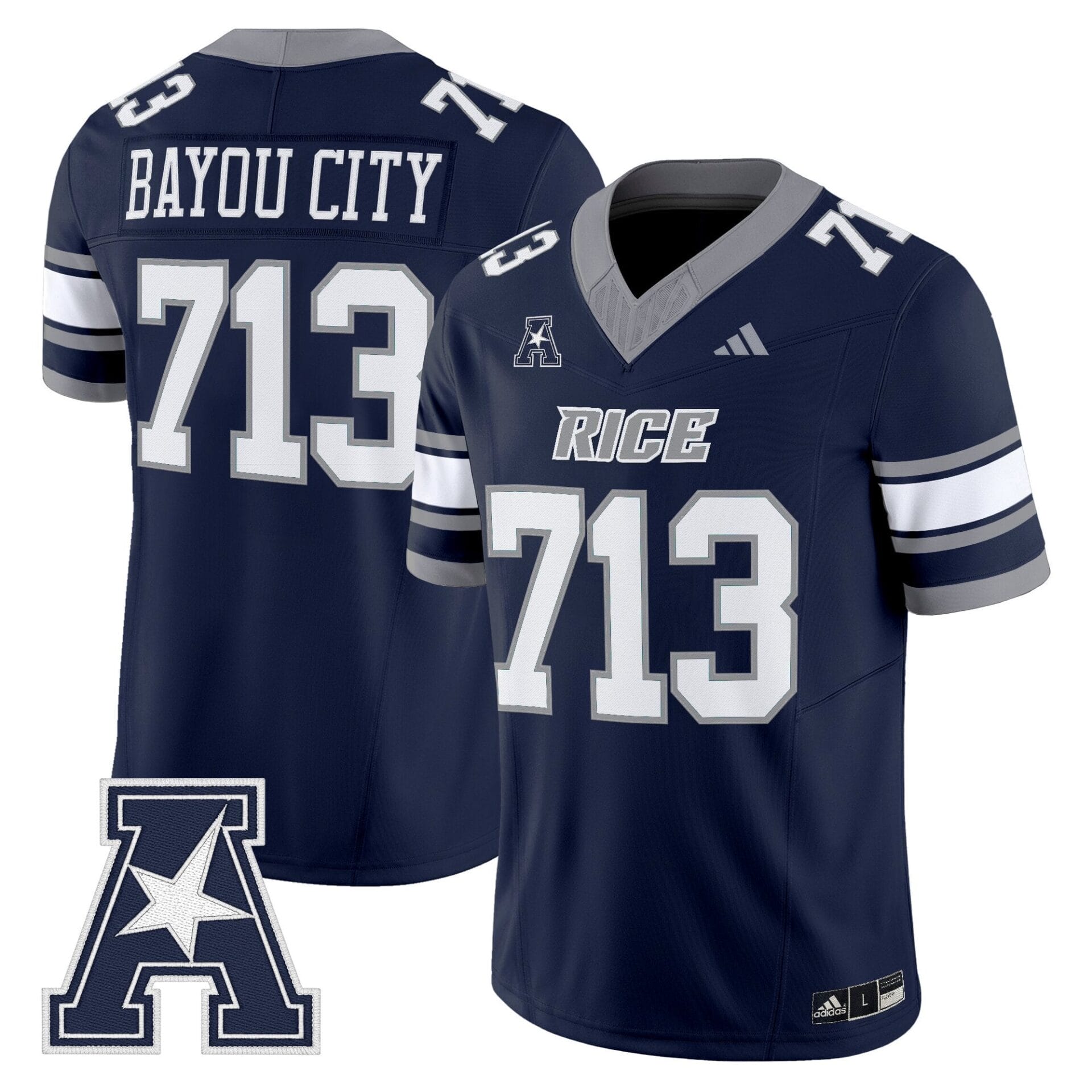 Men's Rice Owls 2025 Vapor Limited Jersey - All Stitched - Image 4