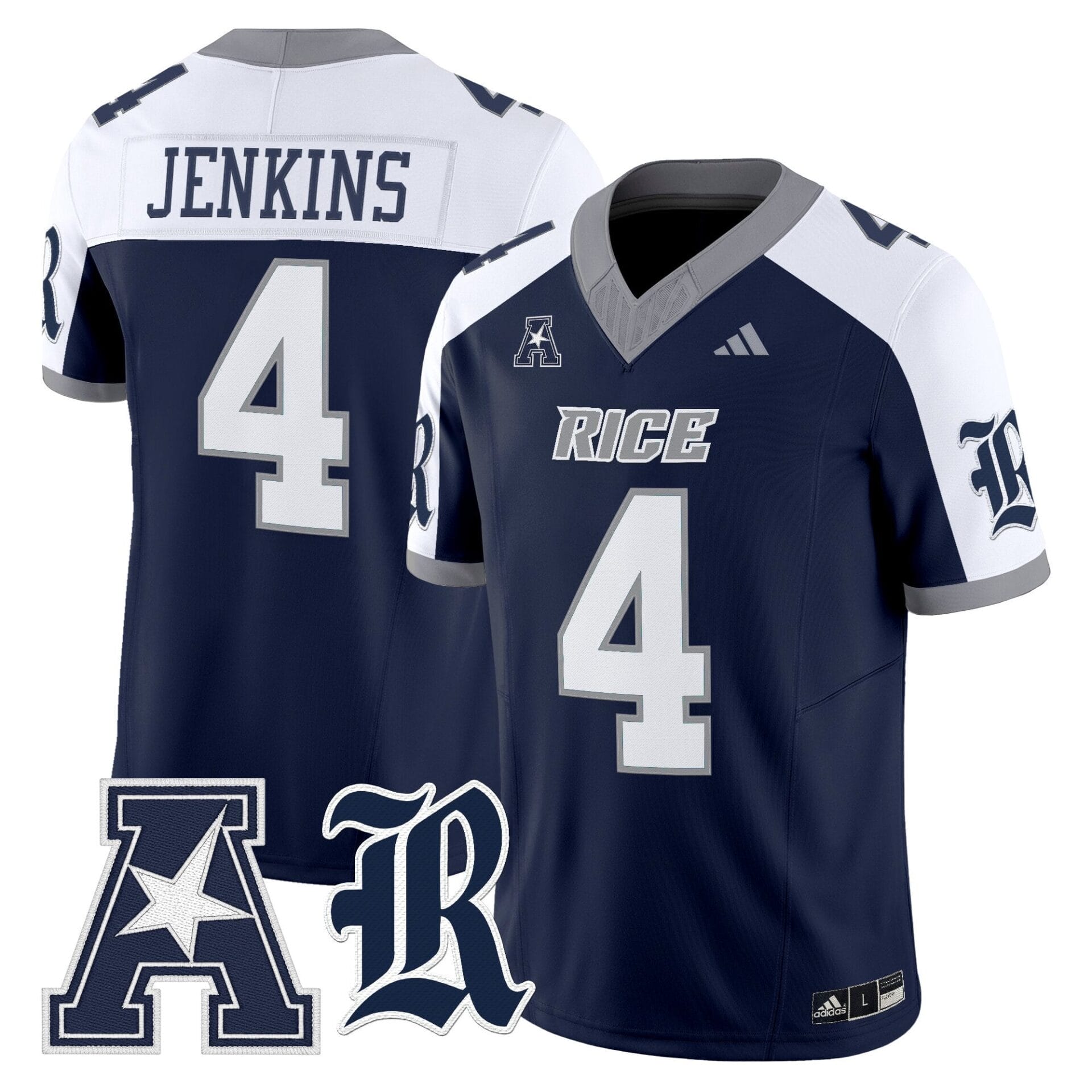 Men's Rice Owls 2025 Vapor Limited Jersey - All Stitched - Image 14