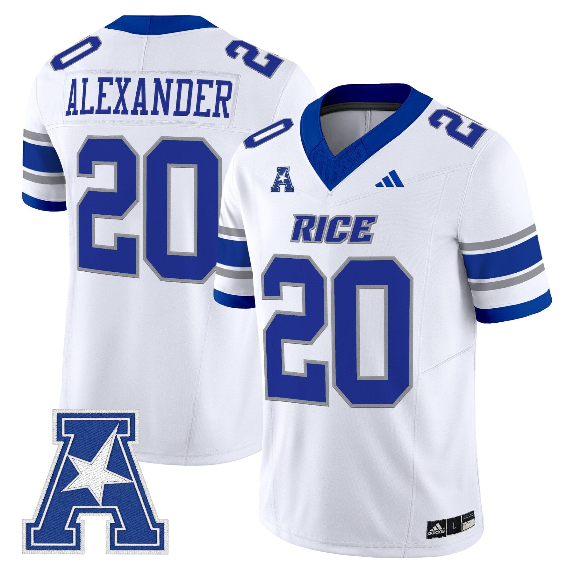 Men's Rice Owls 2025 Vapor Limited Jersey - All Stitched - Image 8