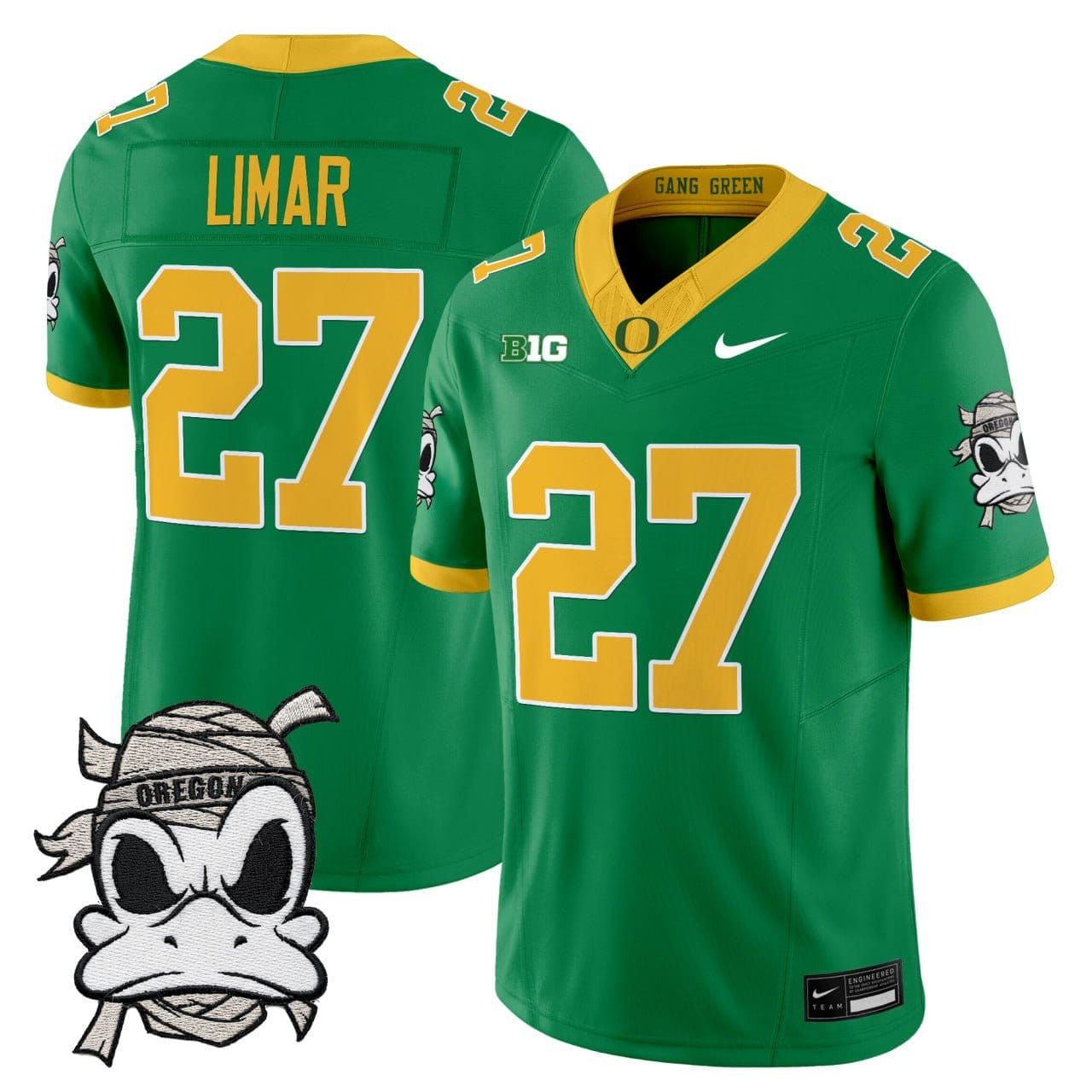Oregon Ducks 2025 "Mummy Duck" Vapor Limited Jersey - All Stitched - Image 27