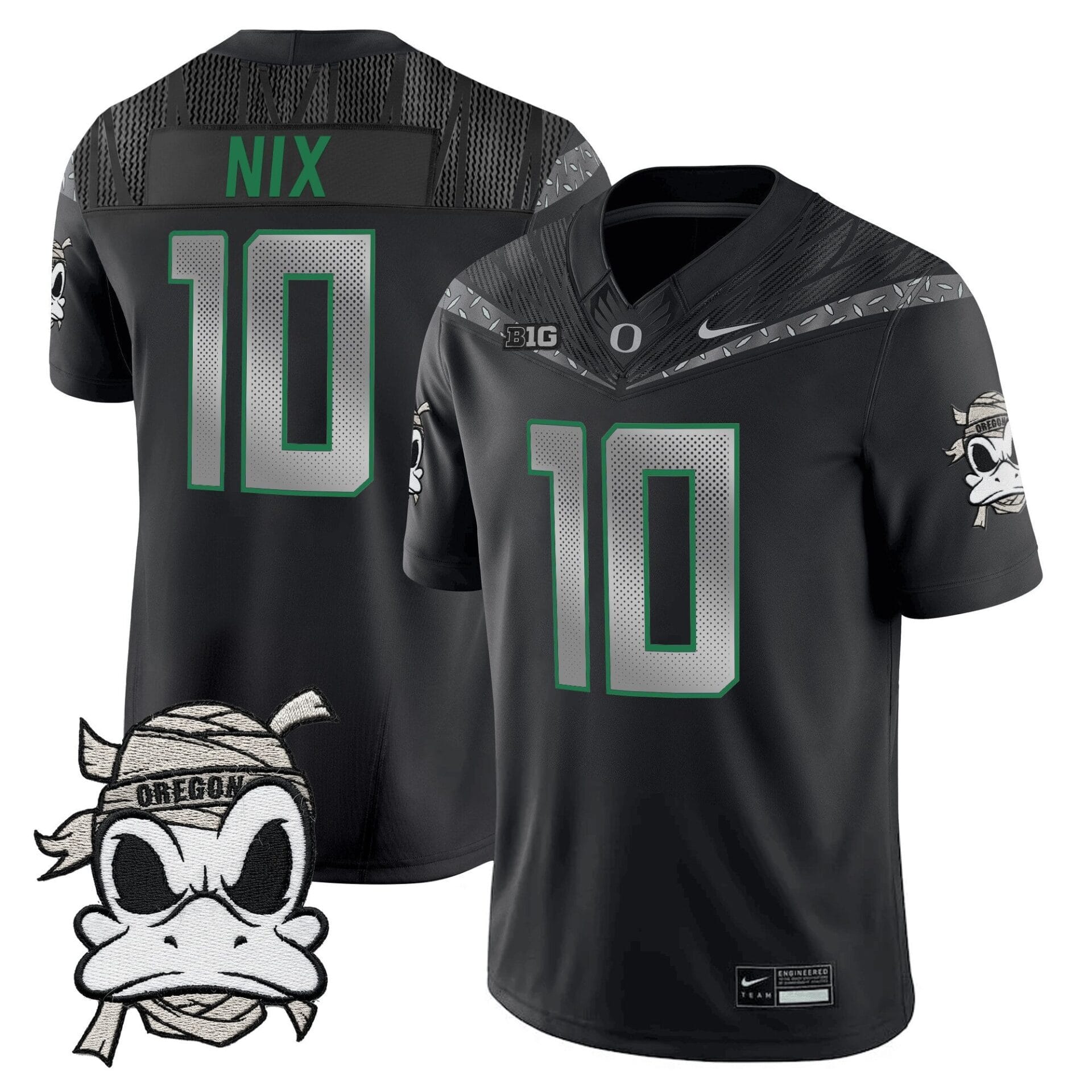 Oregon Ducks 2025 "Mummy Duck" Vapor Limited Jersey - All Stitched - Image 11