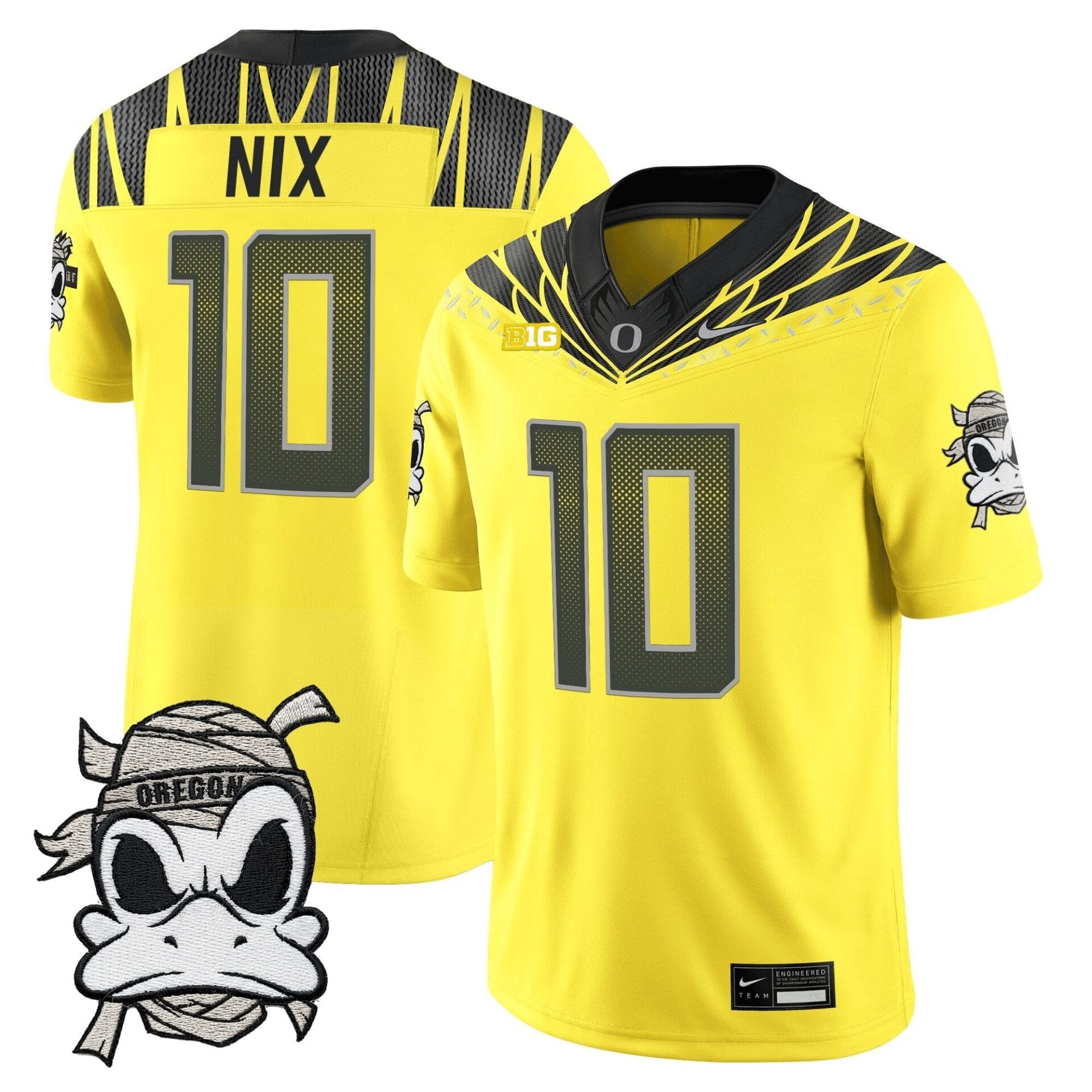 Oregon Ducks 2025 "Mummy Duck" Vapor Limited Jersey - All Stitched - Image 22