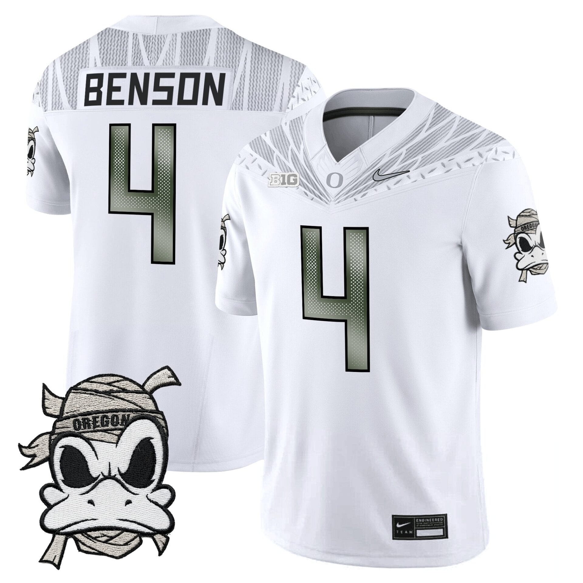 Oregon Ducks 2025 "Mummy Duck" Vapor Limited Jersey - All Stitched - Image 41