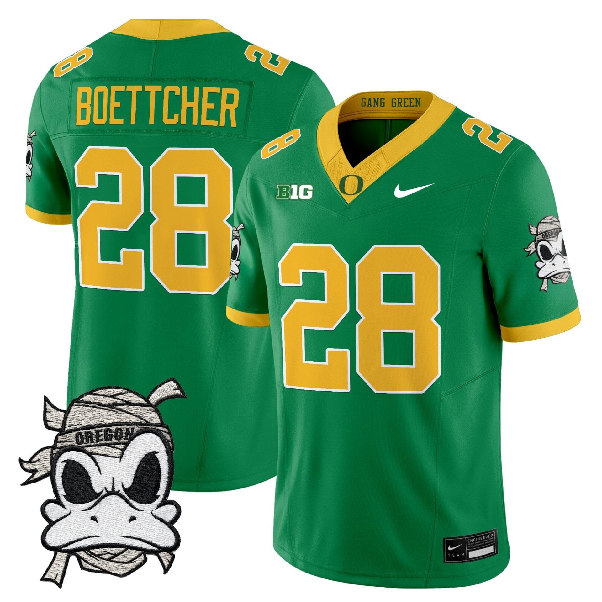 Oregon Ducks 2025 "Mummy Duck" Vapor Limited Jersey - All Stitched - Image 30