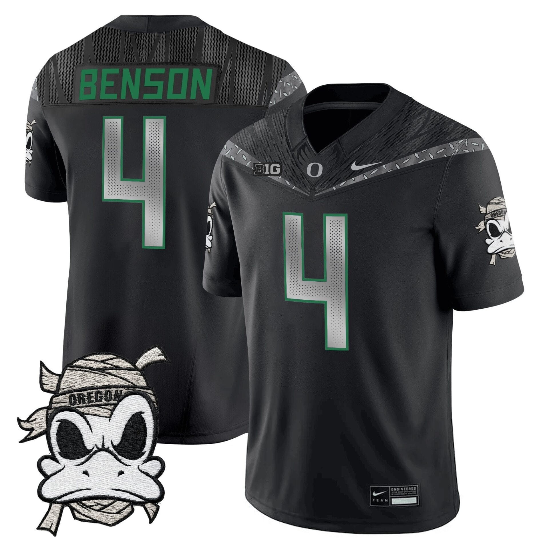 Oregon Ducks 2025 "Mummy Duck" Vapor Limited Jersey - All Stitched - Image 7