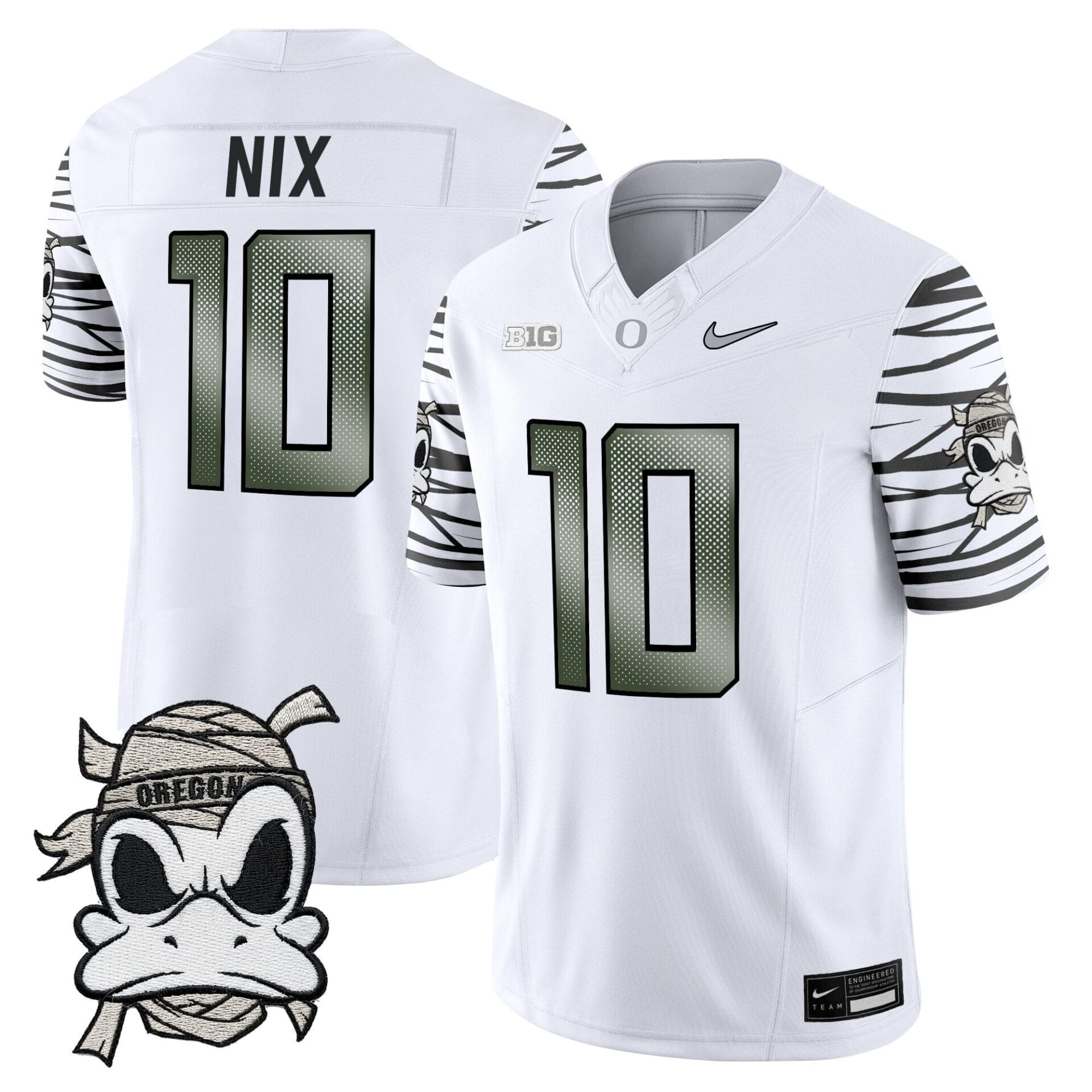 Oregon Ducks 2025 "Mummy Duck" Vapor Limited Jersey - All Stitched - Image 39