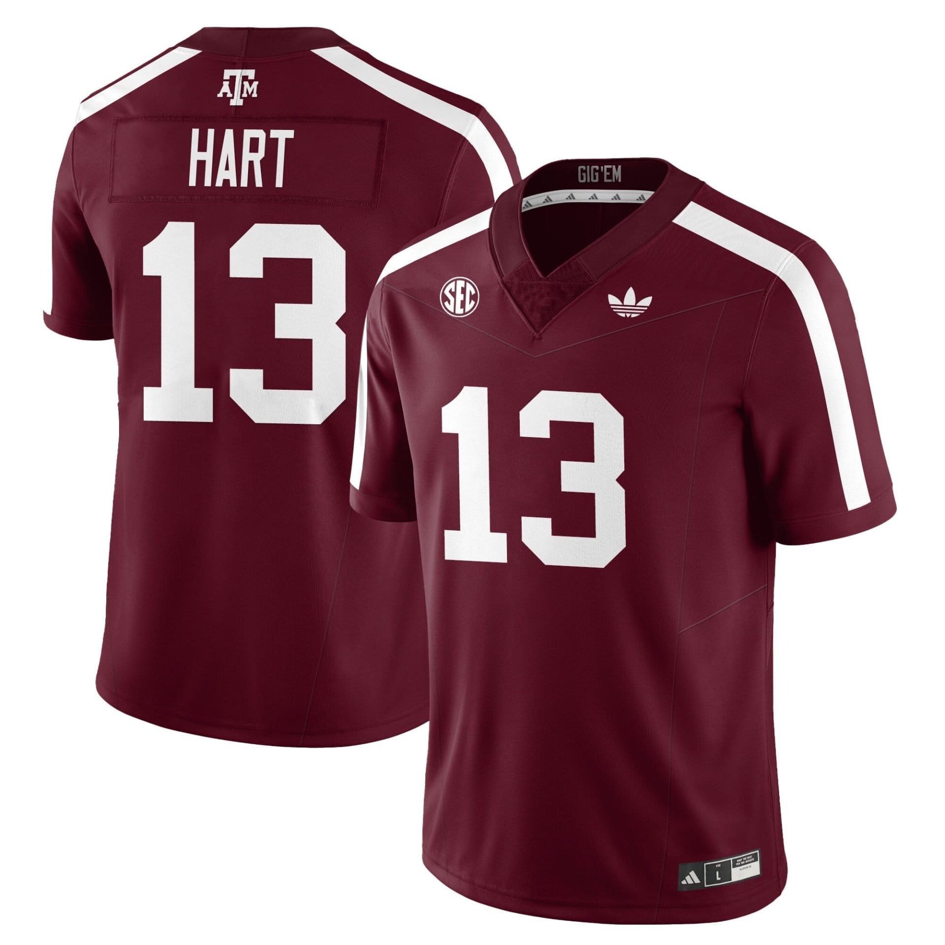 Texas A&M Aggies Football 1975 Throwback Jersey - All Stitched - Image 4