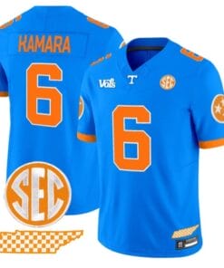 Alvin Kamara Jersey #6 Tennessee Volunteers Blue Blaze Edition Stitched