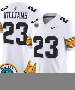 Alternative view of Art Williams Jersey #23 Idaho Vandals 1975 Throwback Limited Stitched
