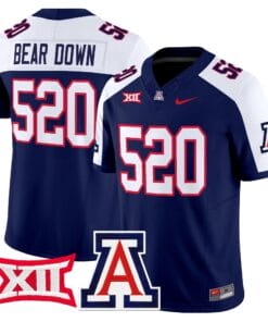 Bear Down Jersey #520 Arizona Wildcats 2025 Limited Stitched