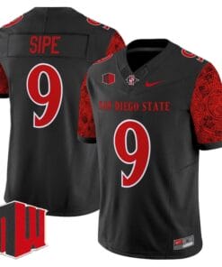 Brian Sipe Jersey #9 San Diego State Aztecs 2025 Limited Stitched