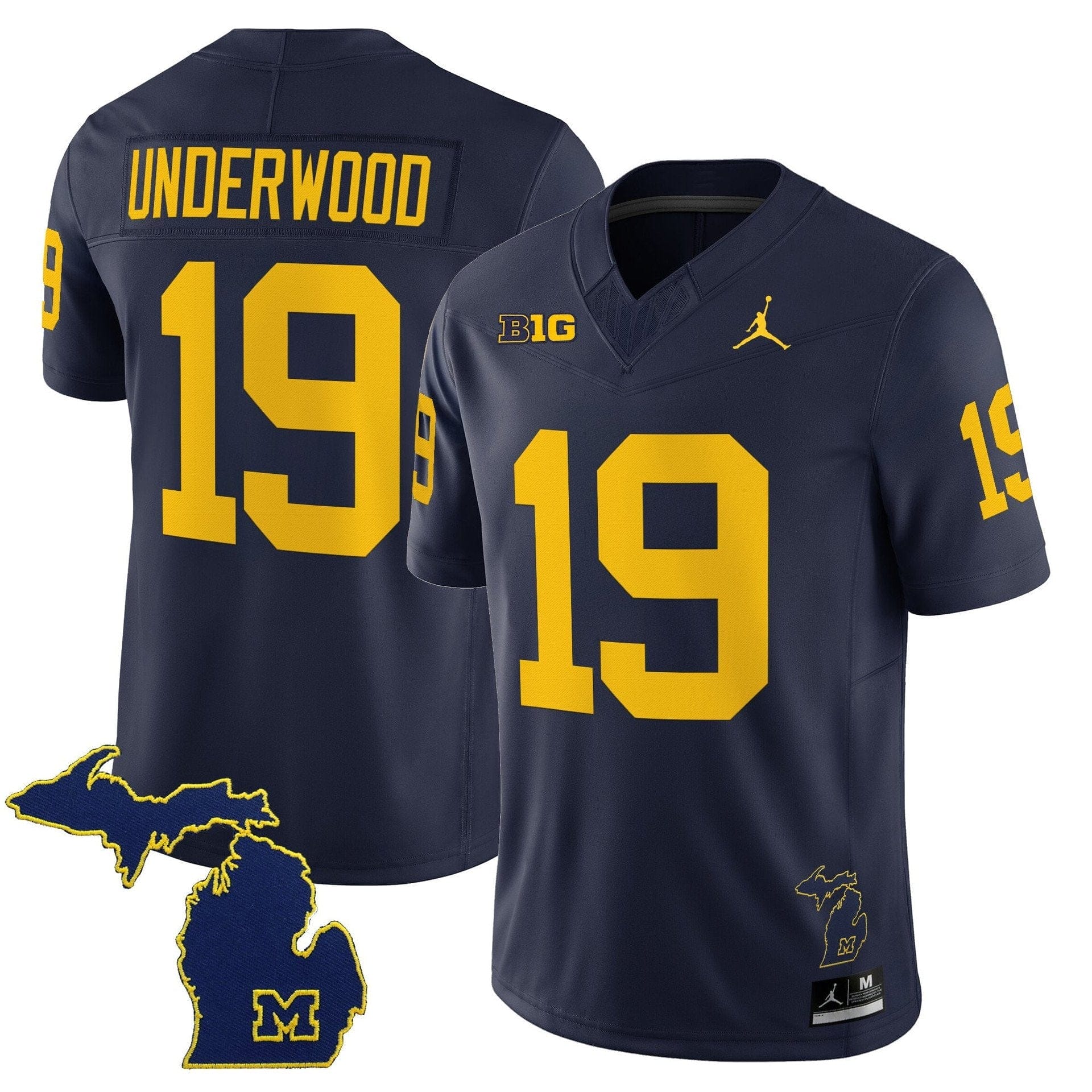 Bryce Underwood Jersey #19 Michigan Wolverines 2025 Limited V2 Stitched - Image 5