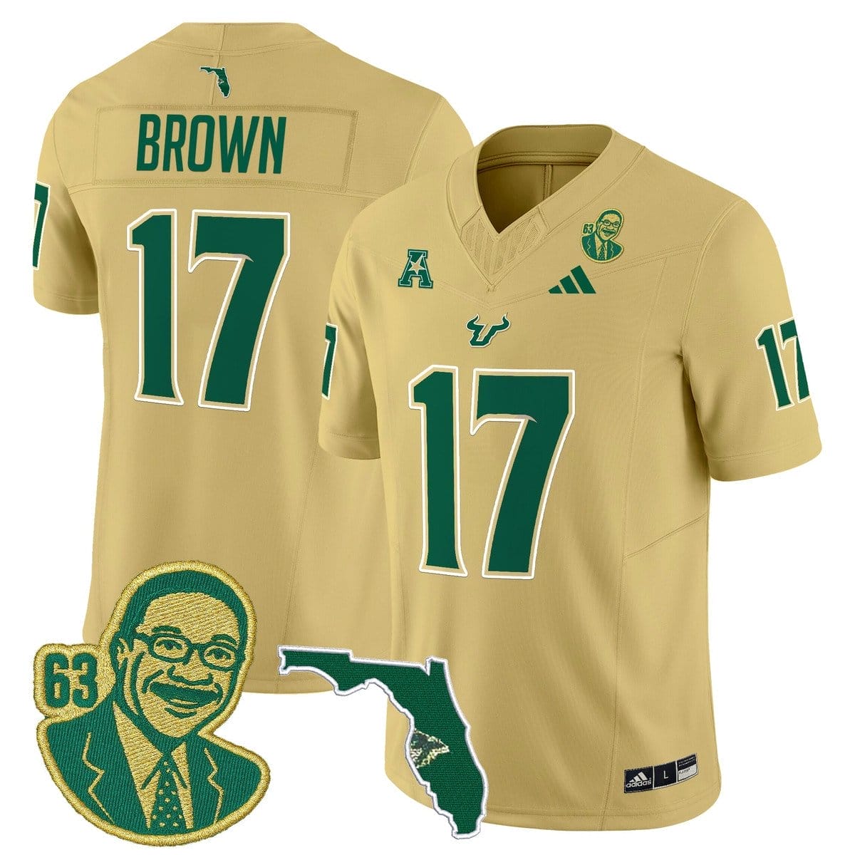 Jason Pierre Jersey #90 South Florida Bulls Lee Roy Selmon Legacy Black Alter - Image 4