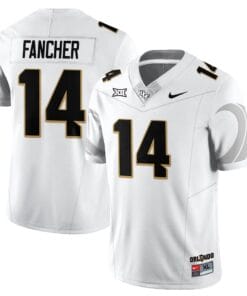 Alternative view of Cam Fancher Jersey #14 UCF Football 2025 Core Uniforms Stitched