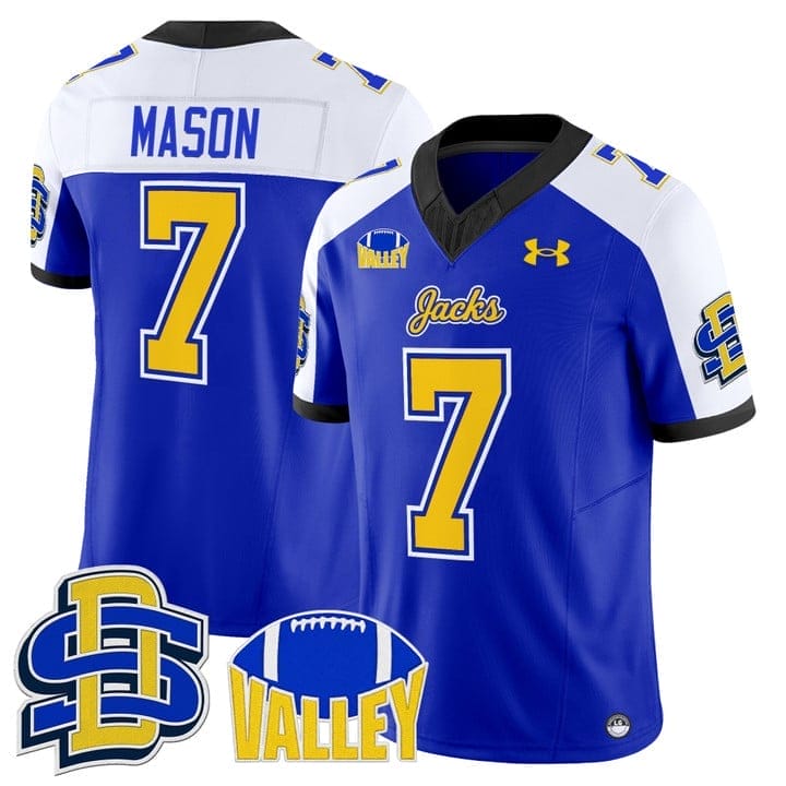 Chase Mason Jersey #7 South Dakota State Jackrabbits 2025 Stitched - Image 3