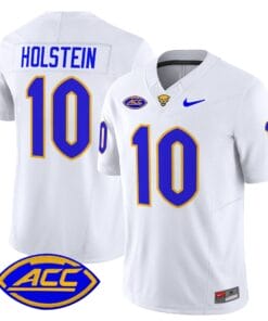 Eli Holstein Jersey #10 Pittsburgh Panthers 2025 Limited Stitched