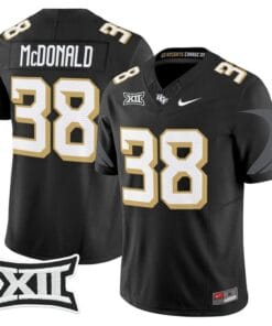 Jayden McDonald Jersey #38 UCF Knights 2025 Vapor Limited Stitched