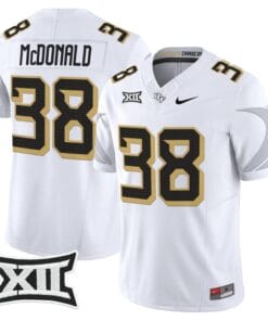 Alternative view of Jayden McDonald Jersey #38 UCF Knights 2025 Vapor Limited Stitched
