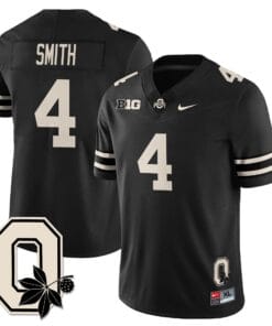 Jeremiah Smith Jersey #4 Ohio State Buckeyes 2025 Vapor Limited Stitched