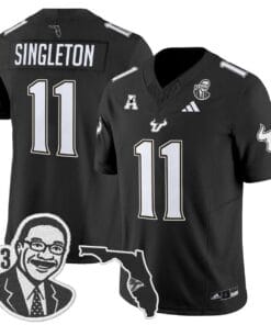 Keshaun Singleton Jersey #11 South Florida Bulls Lee Roy Selmon Legacy