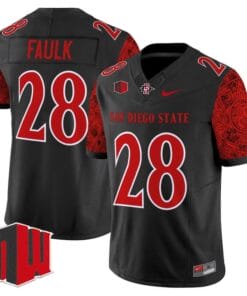 Marshall Faulk Jersey #28 San Diego State Aztecs 2025 Limited Stitched