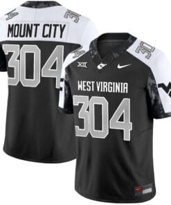 Mount City Jersey #304 West Virginia Mountaineers 2025 Stitched